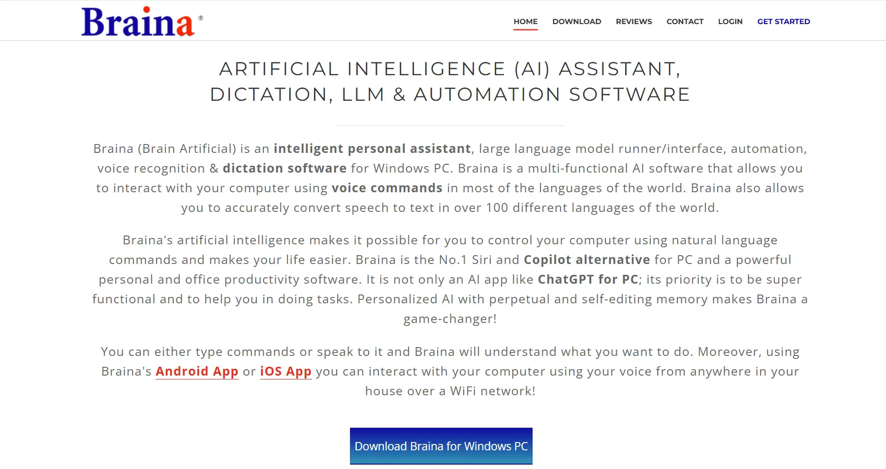 an intelligent voice assistant