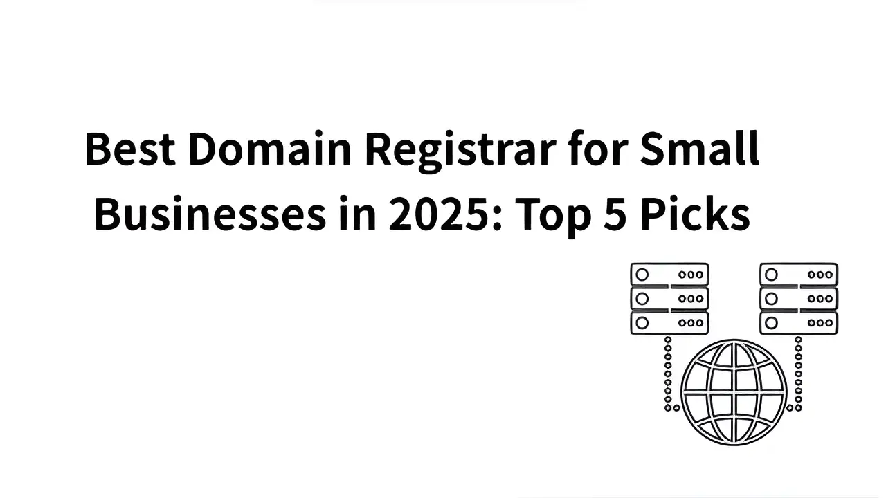 Best Domain Registrar for Small Businesses in 2025: Top 5 Picks