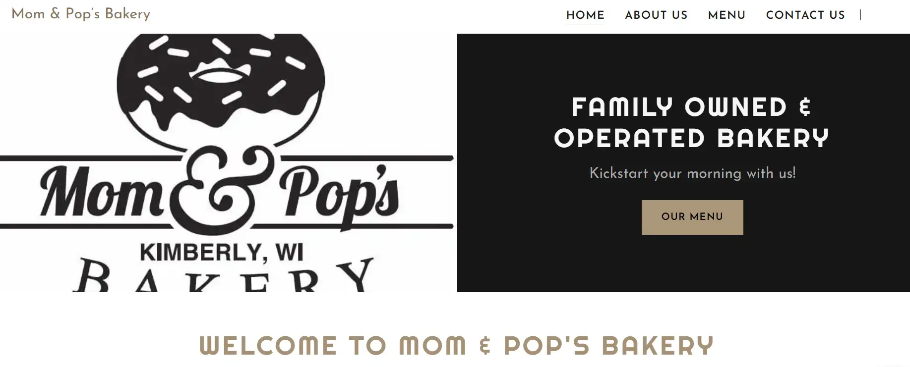 website of mom & pop bakery