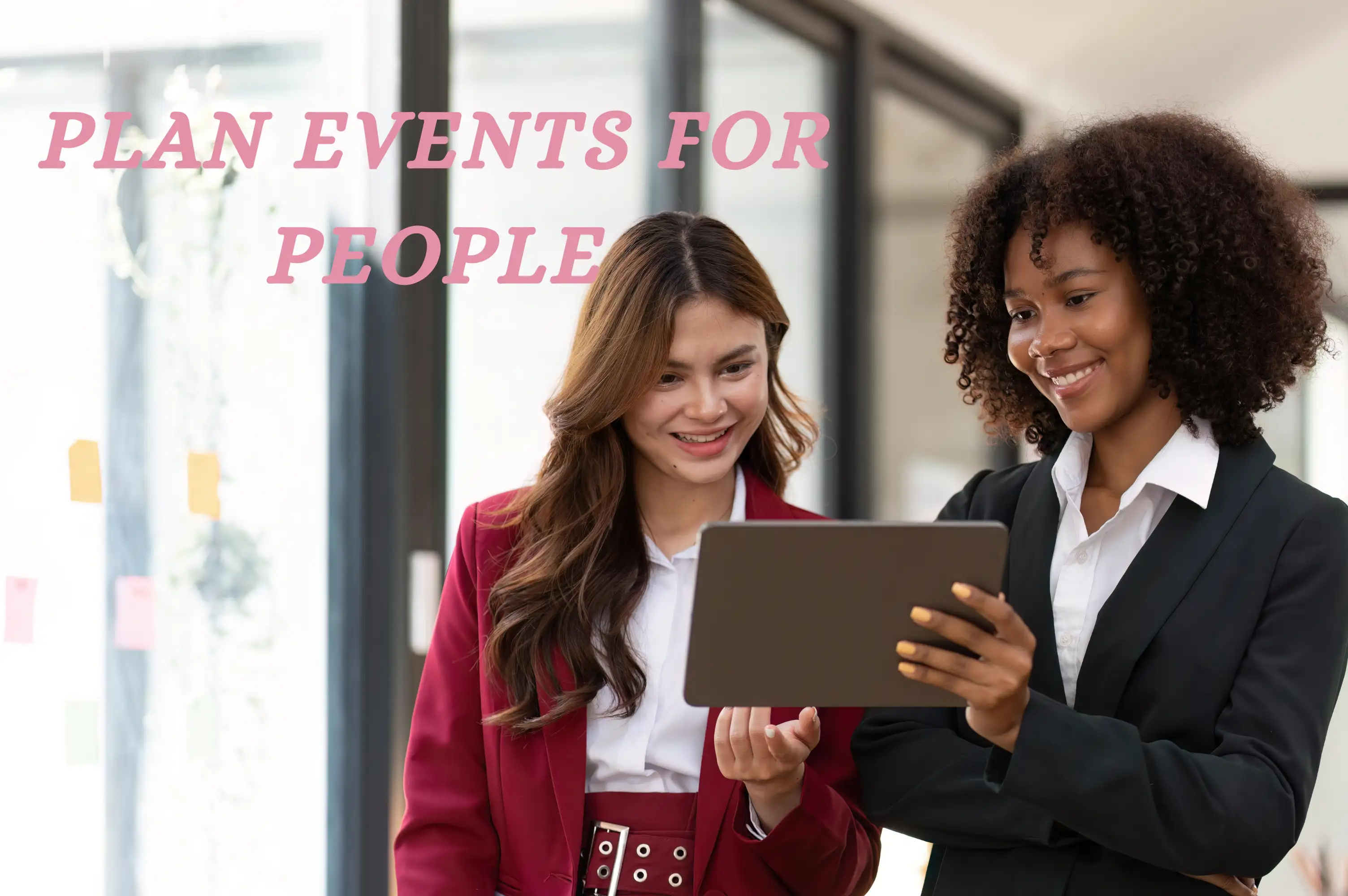 plan events for people plan events for people