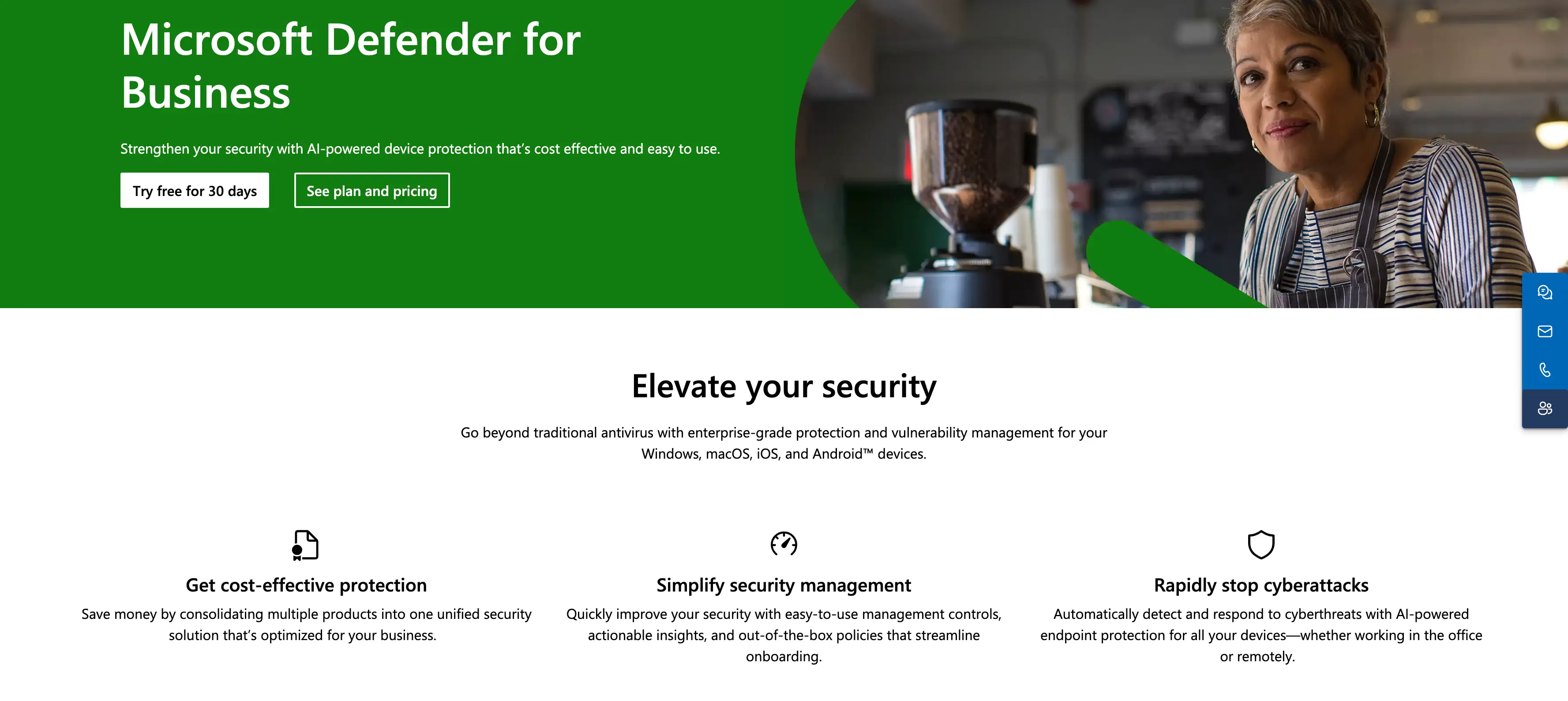 microsoft defender for business