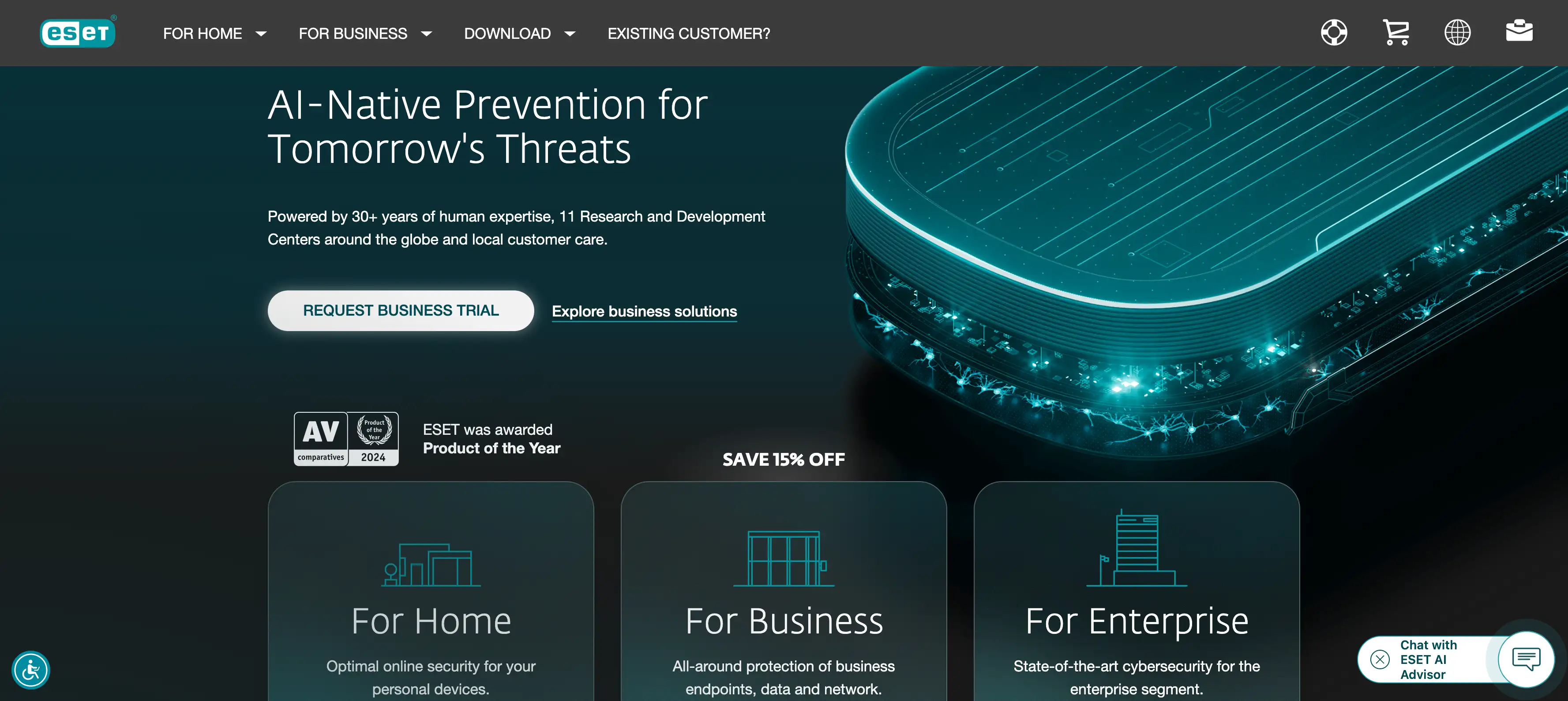 eset best for lightweight endpoint security