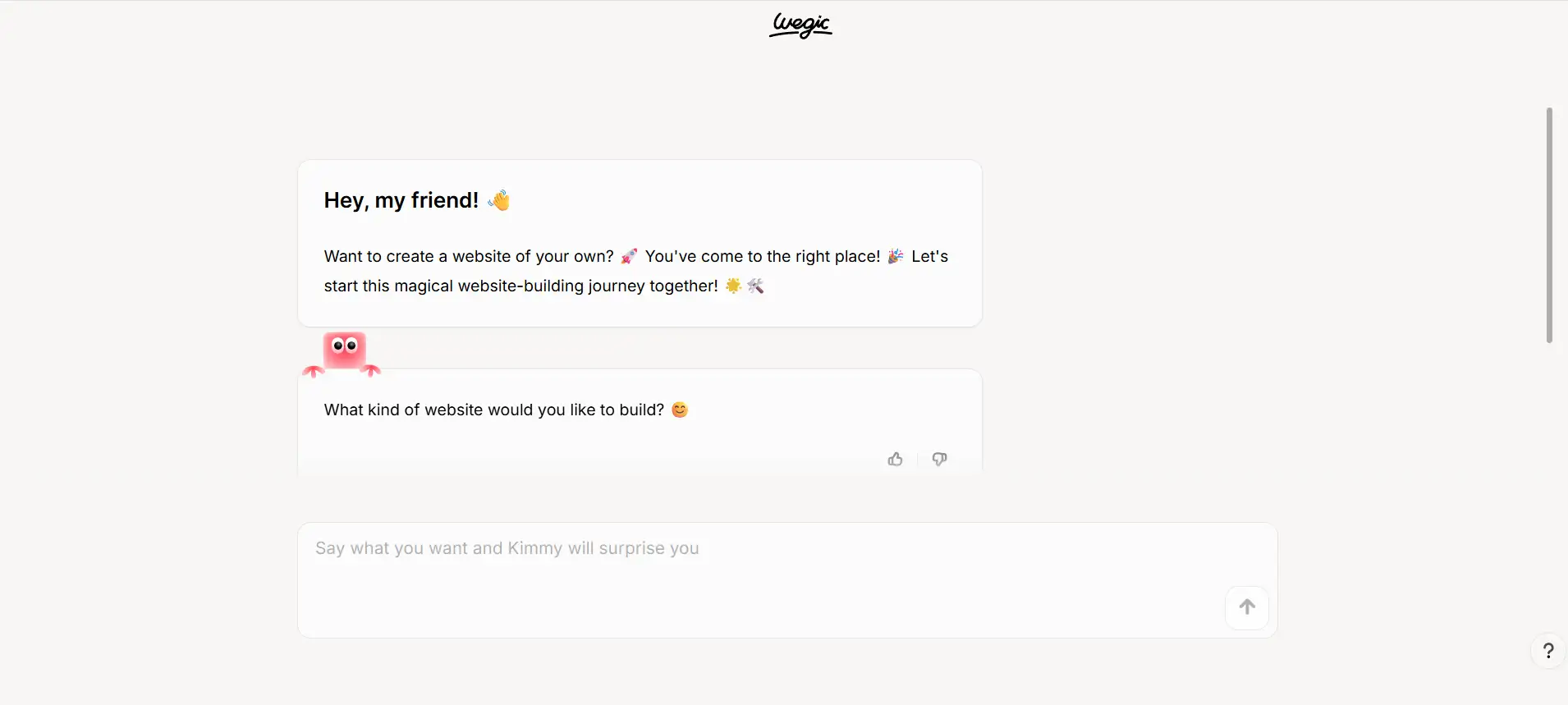 wegic website builder
