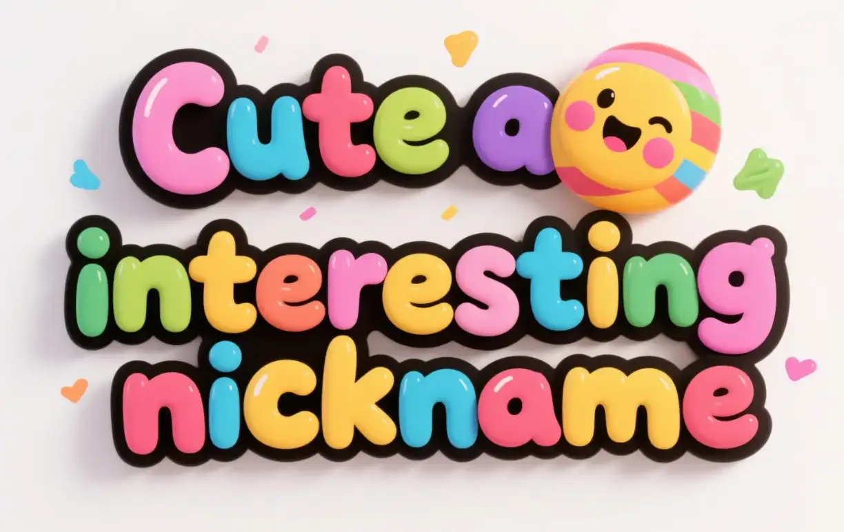 Cute and interesting nickname