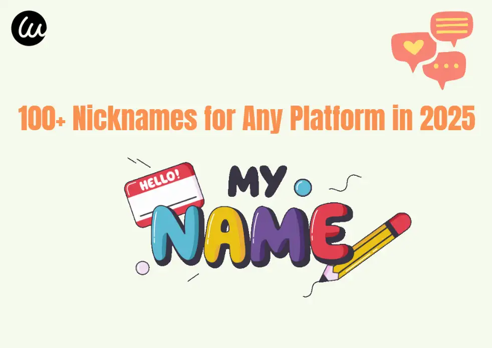 100+ Nicknames for Any Platform in 2025