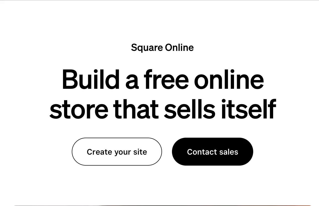 square online homepage
