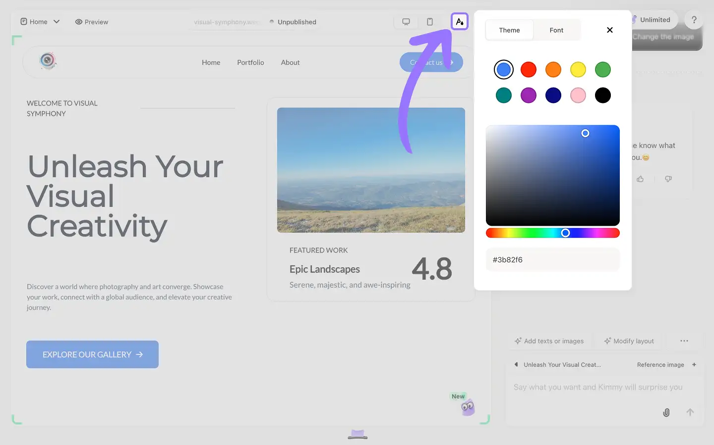 wegic font and color customization wegic font and color customization