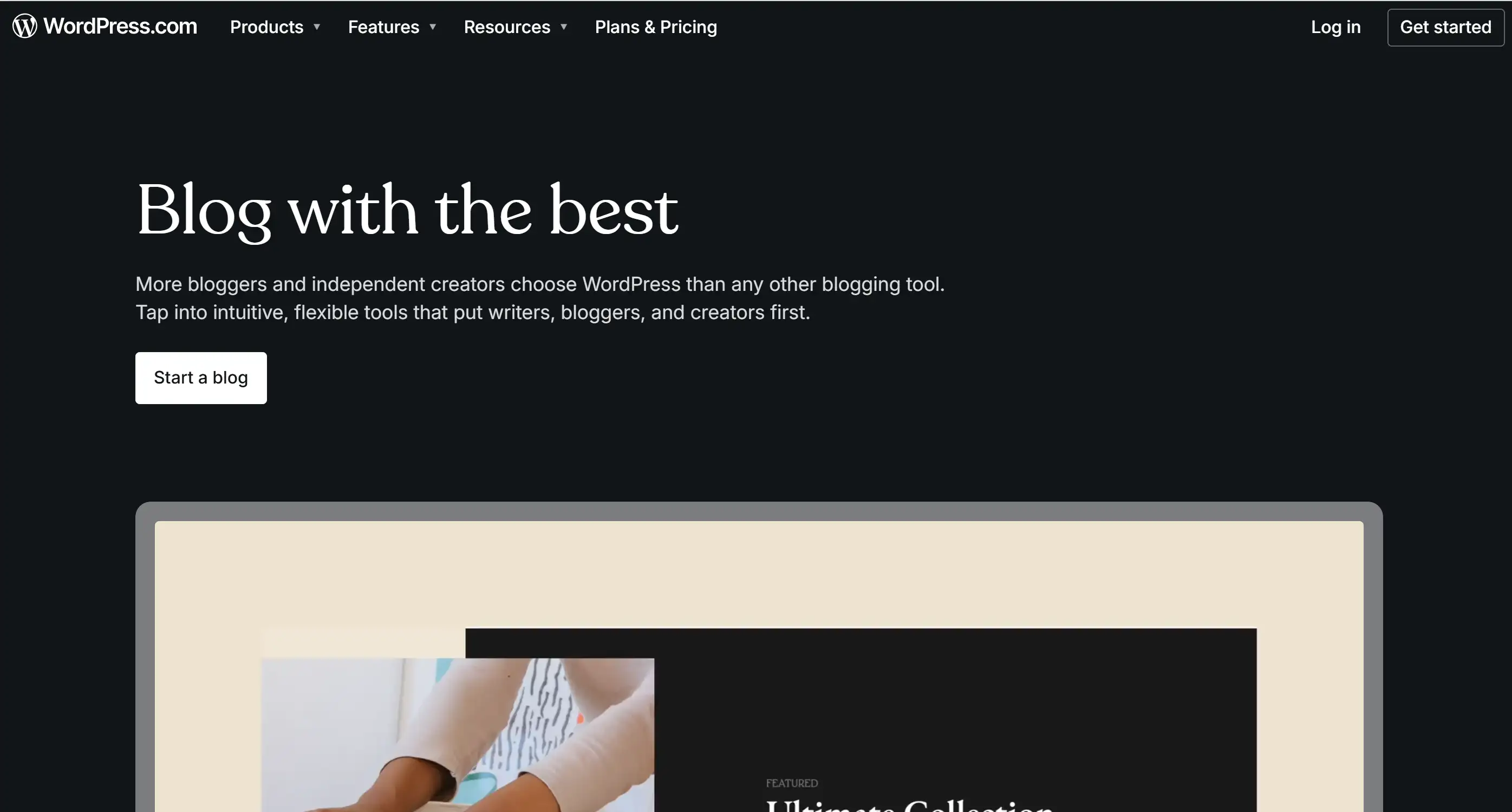 Create a blog on WordPress Create a blog on WordPress