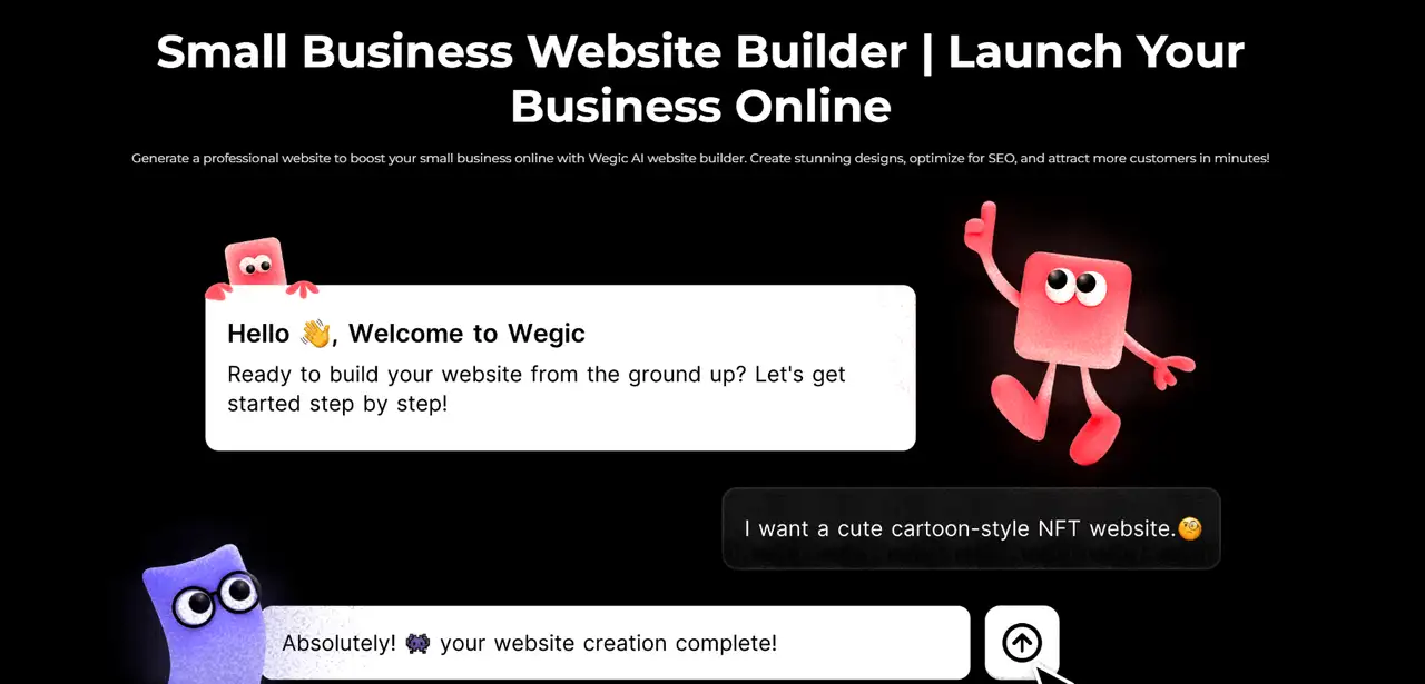 small business website builder