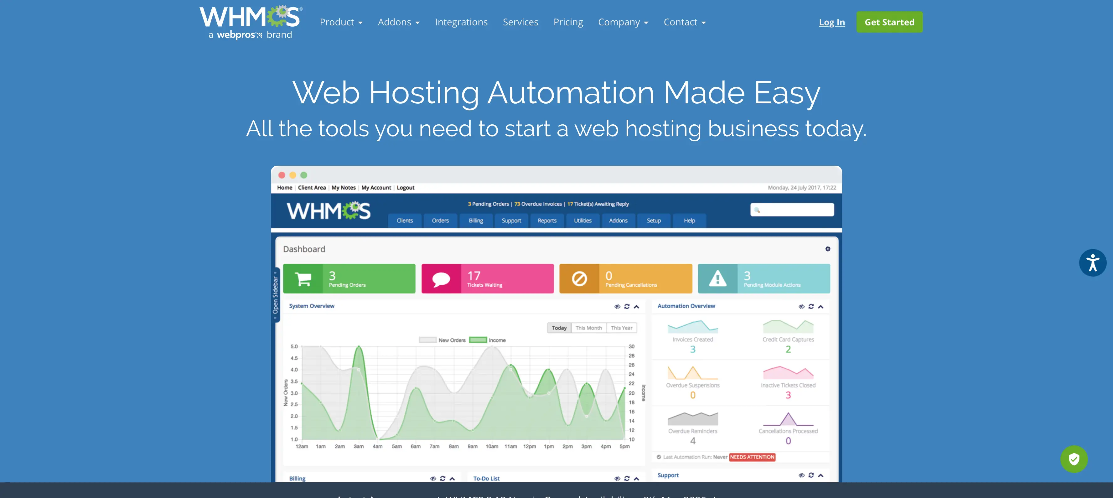 web hosting automation made easy web hosting automation made easy