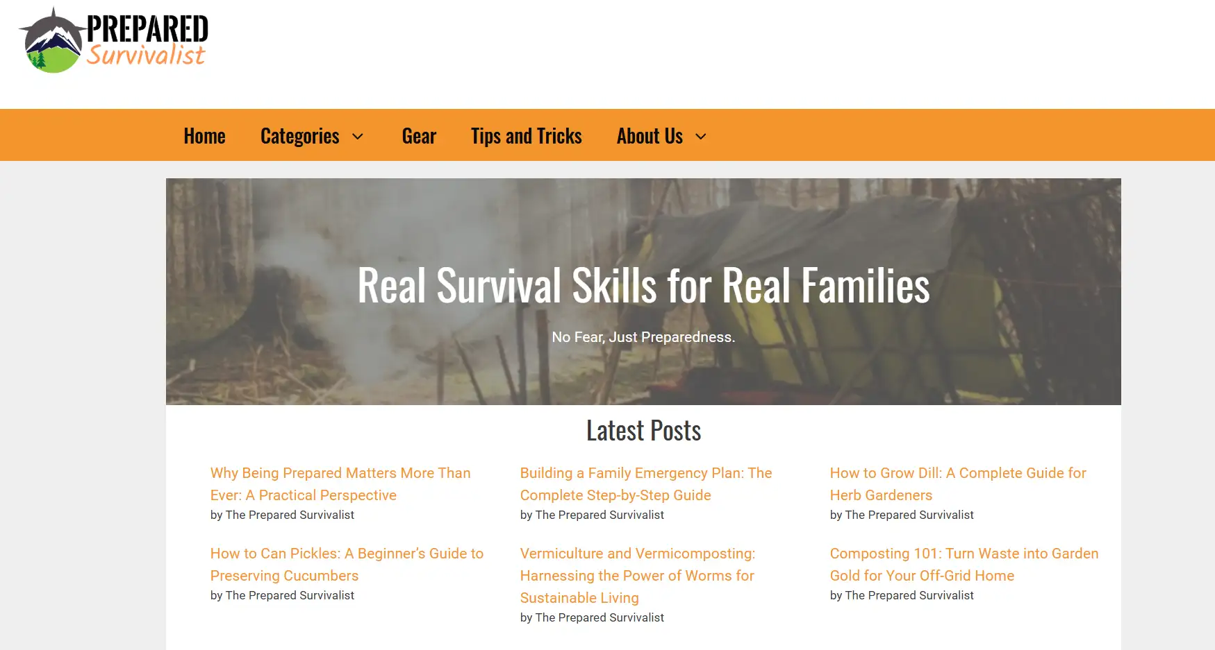 Prepared Survivalist Prepared Survivalist