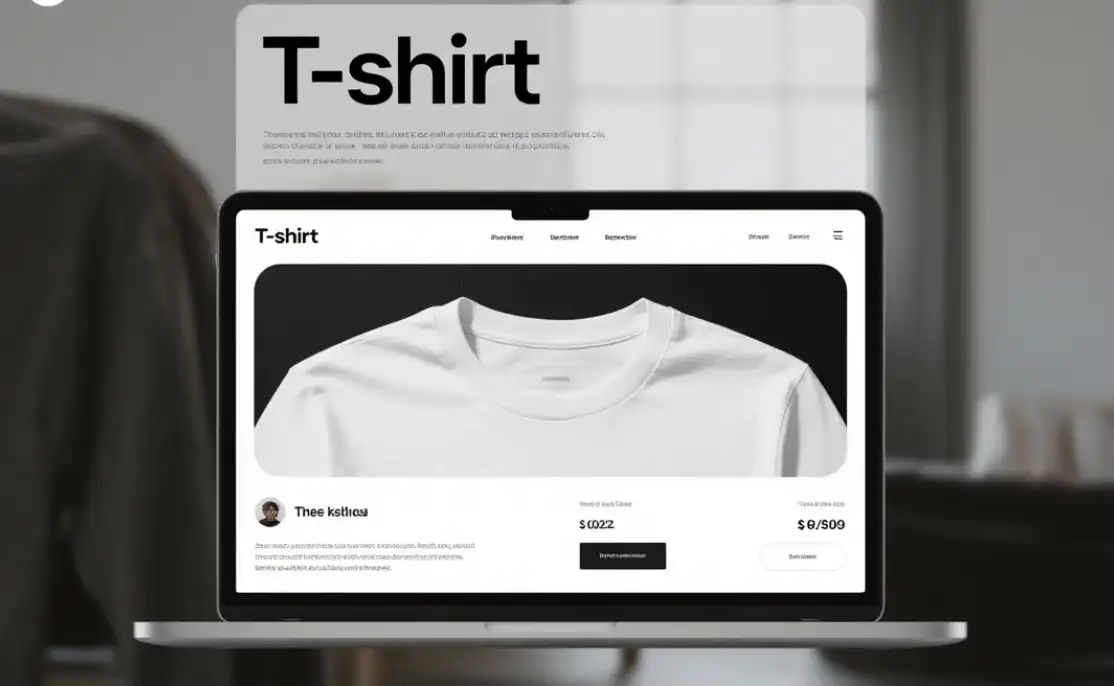 T-shirt Business Website Template T-shirt Business Website Template