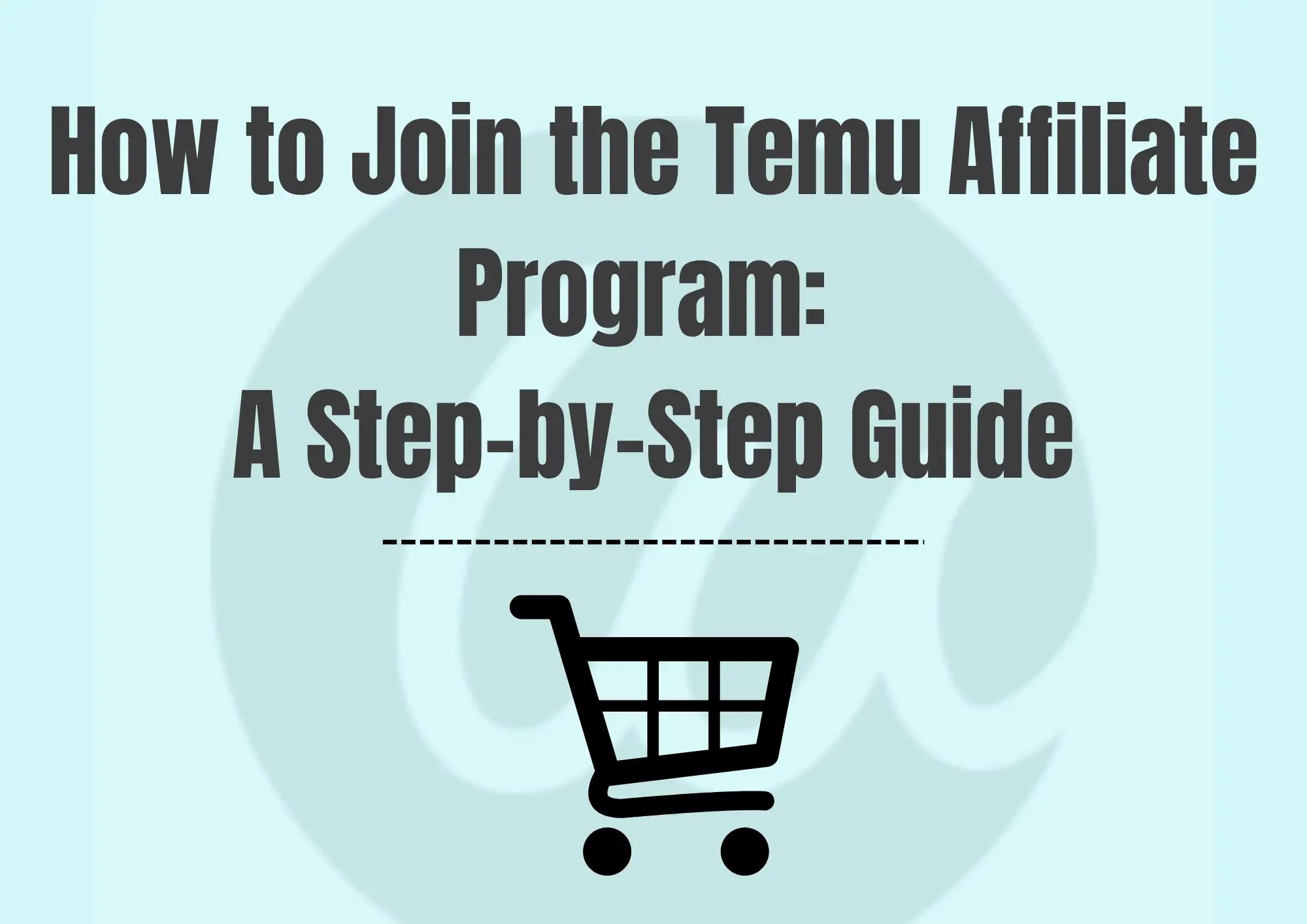 How to Join the Temu Affiliate Program