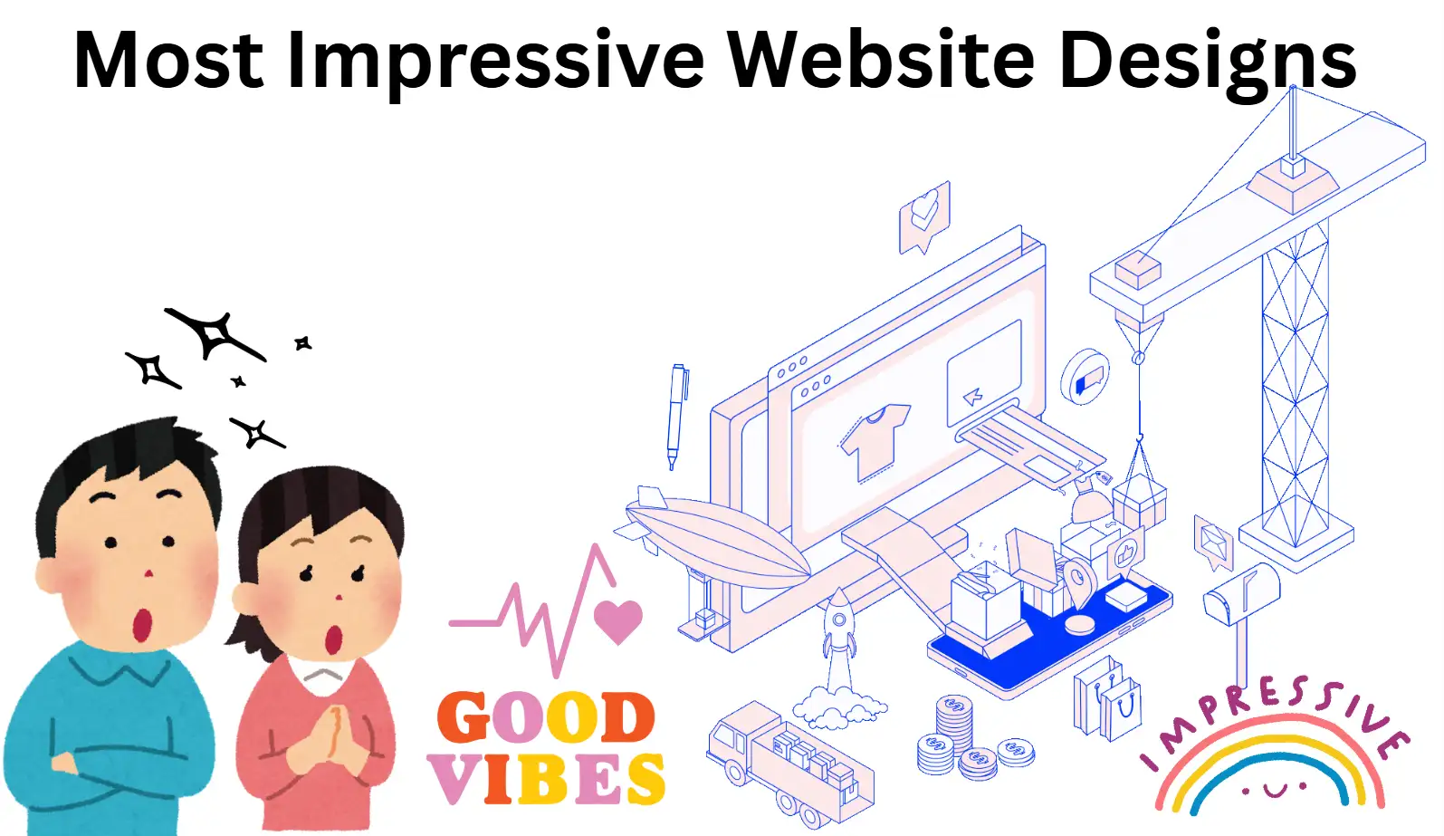 Impressive website designs and web structures