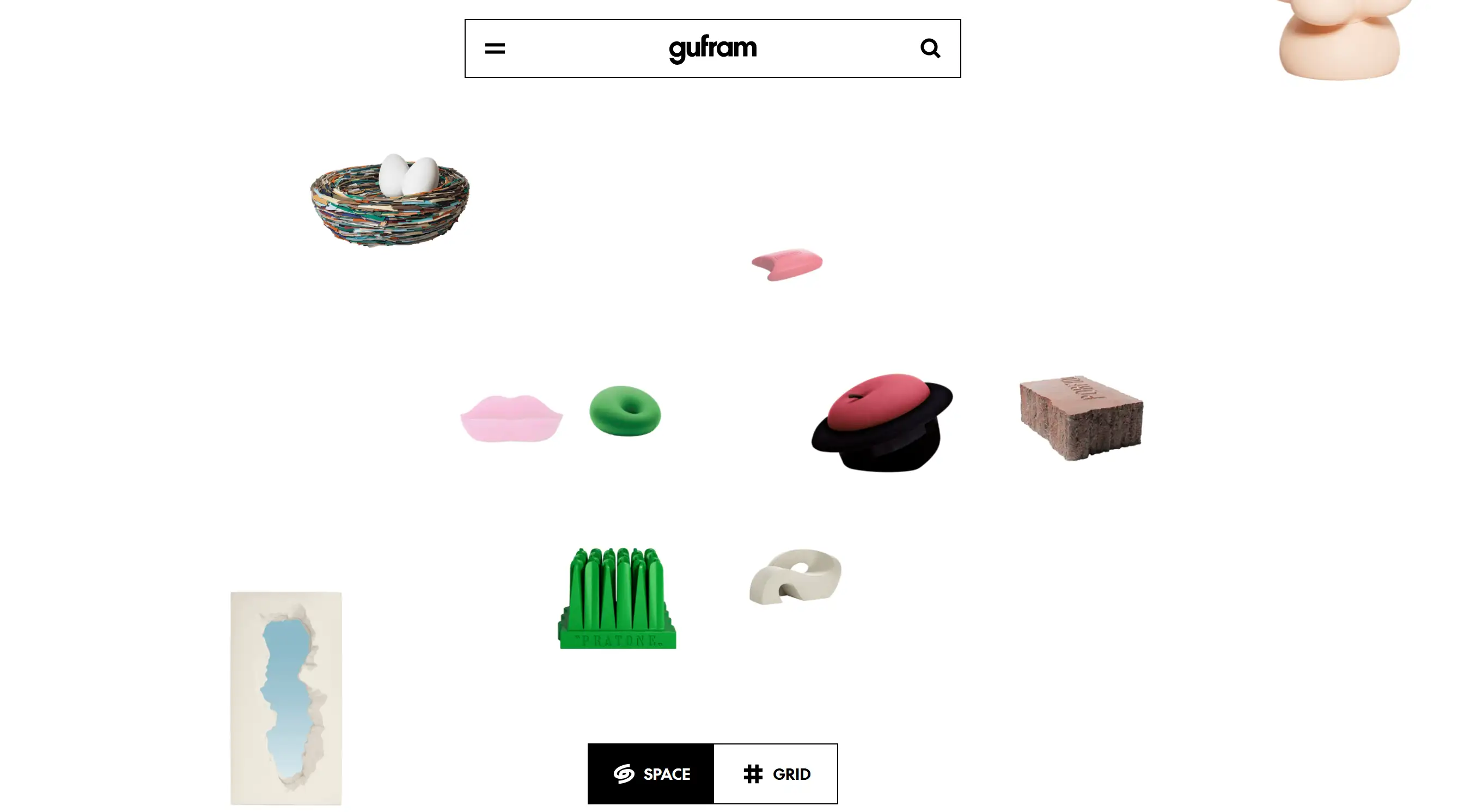 Gufram's homepage