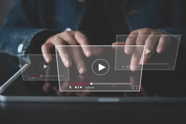 engaging video content illustration