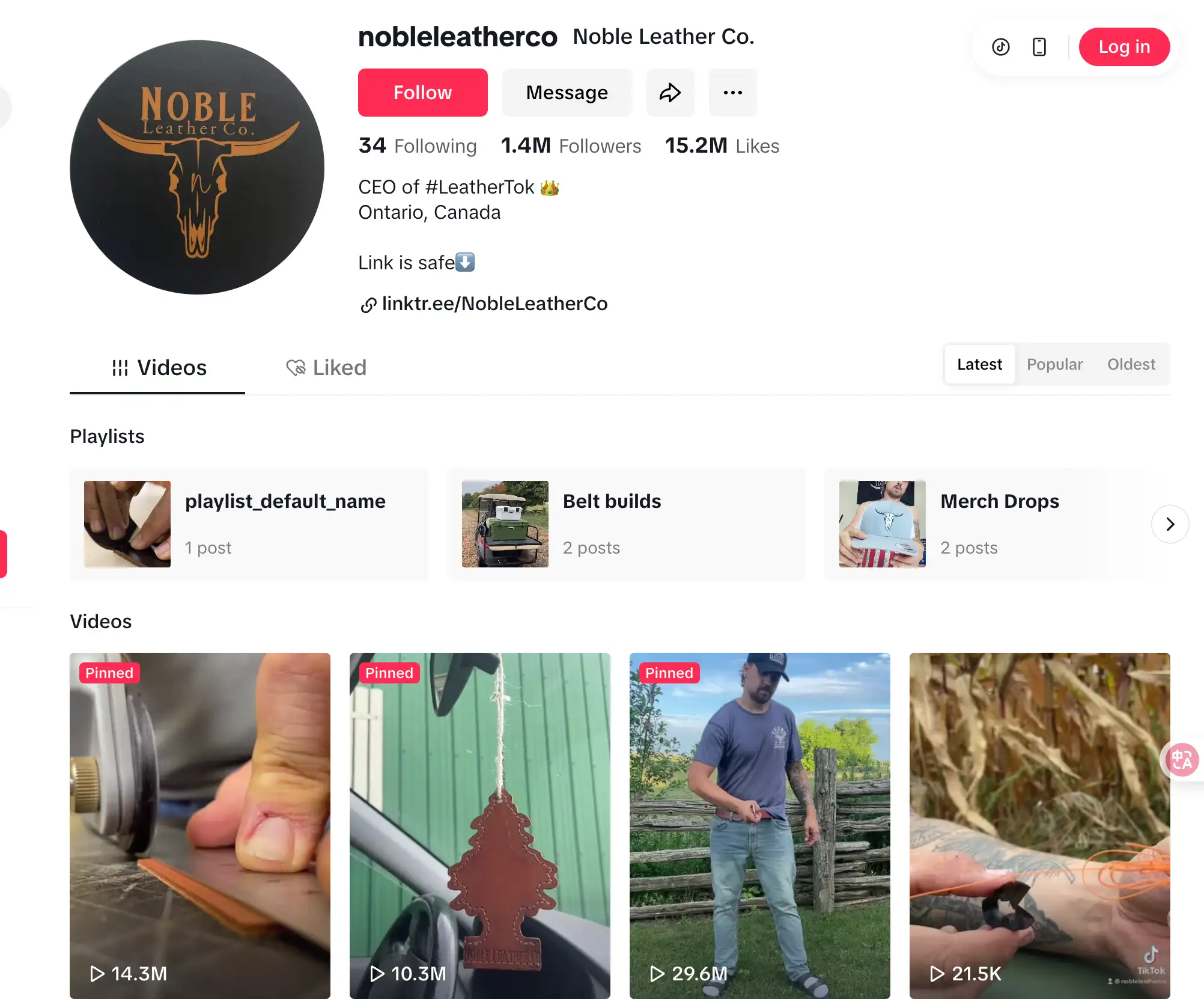 from TikTok @ nobleleatherco from TikTok @ nobleleatherco