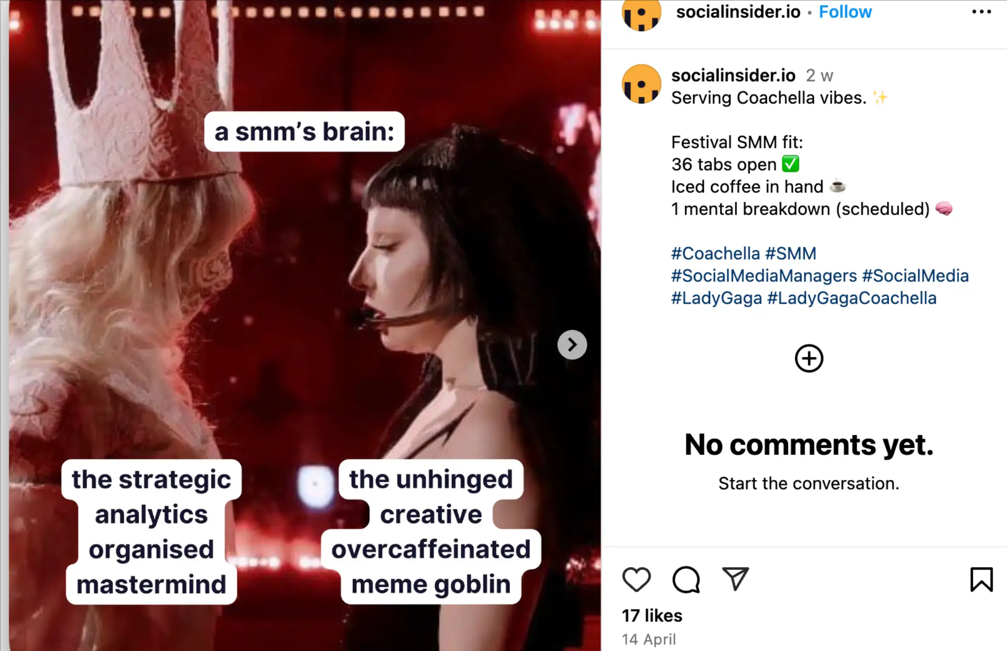 Lady Gaga meme