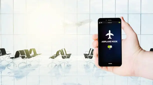 airplane mode on