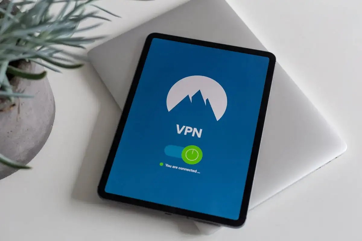 a vpn installed on a mobile device