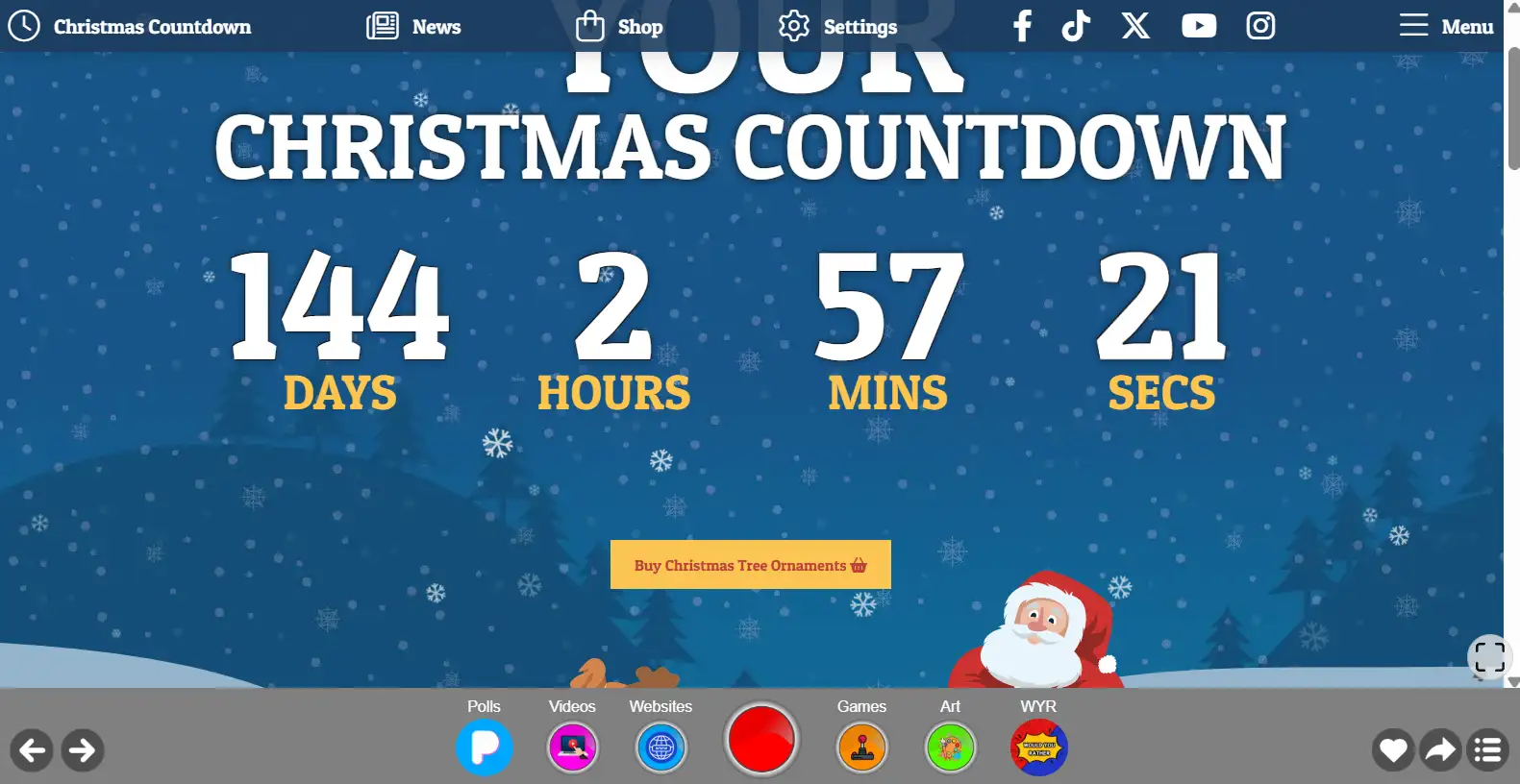 a random website shown on the Click the Red Button website a random website shown on the Click the Red Button website