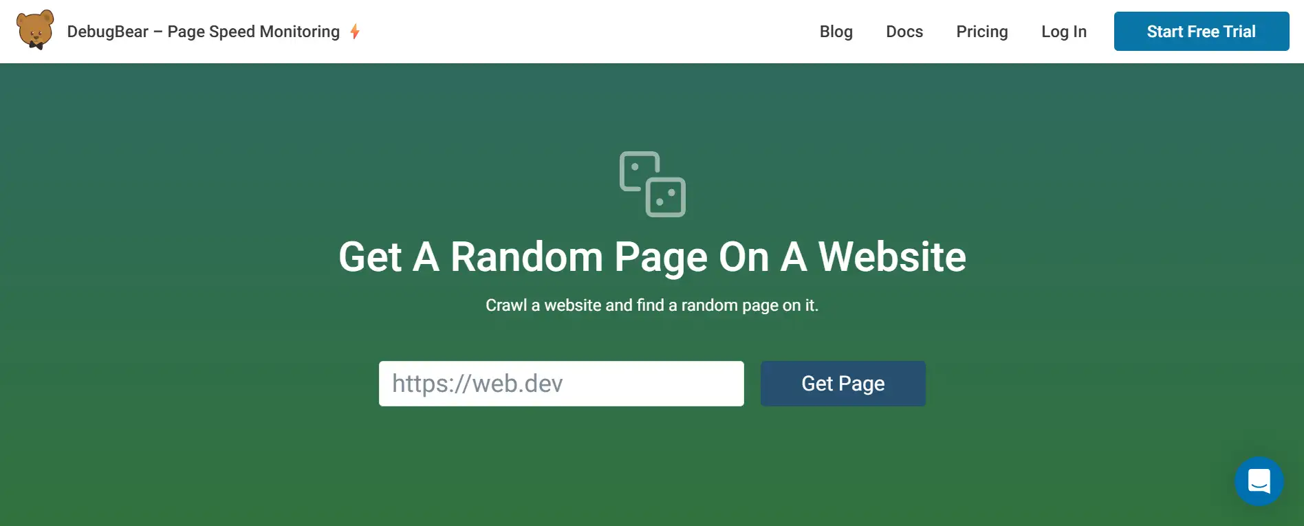 DebugBear's homepage