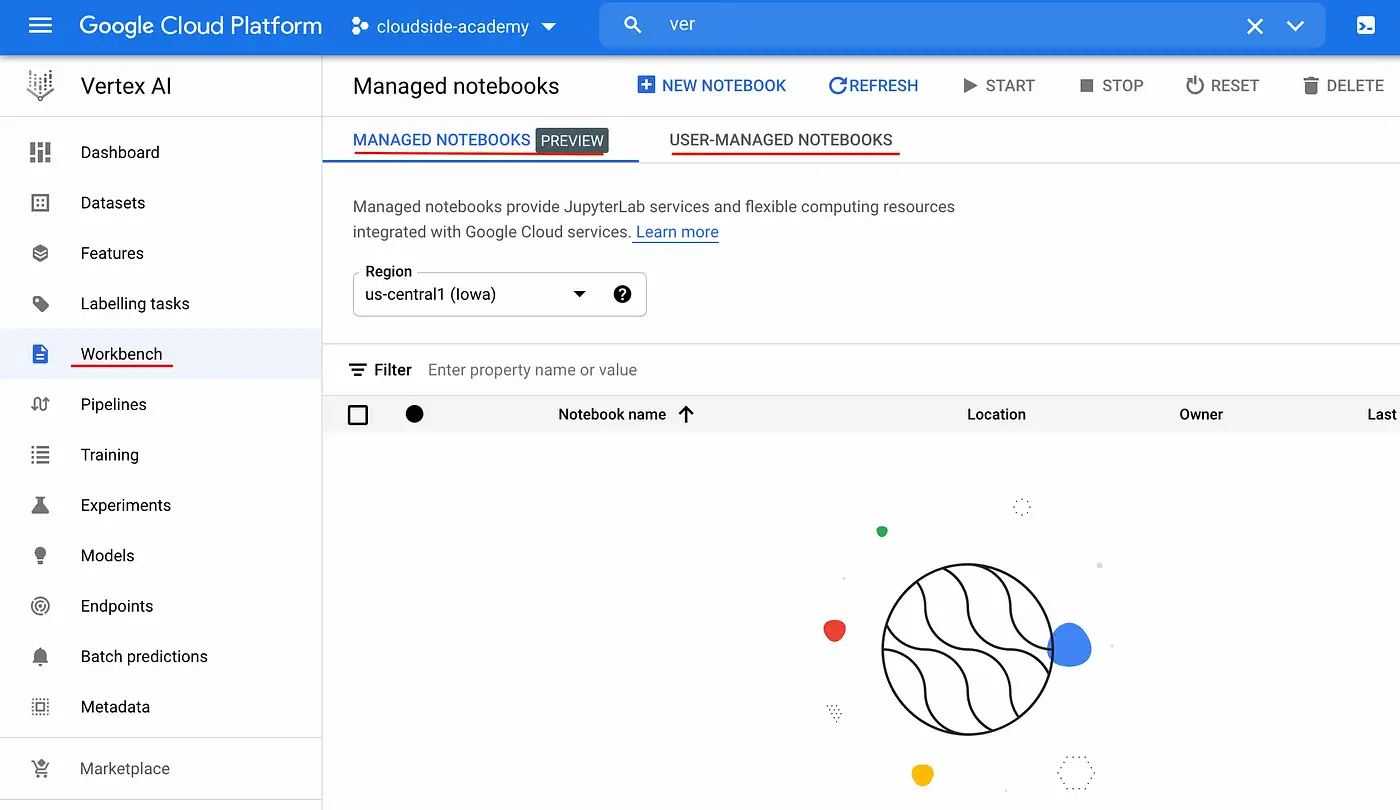 google vertex ai interface google vertex ai interface