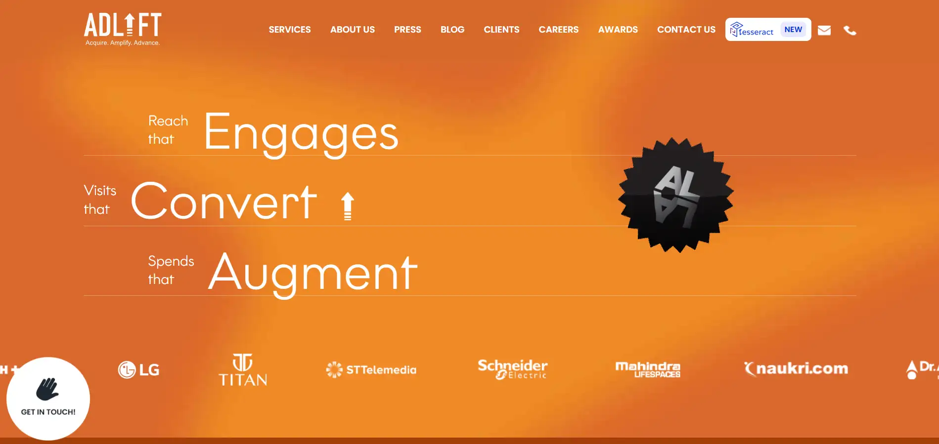 Homepage of Adlift Homepage of Adlift