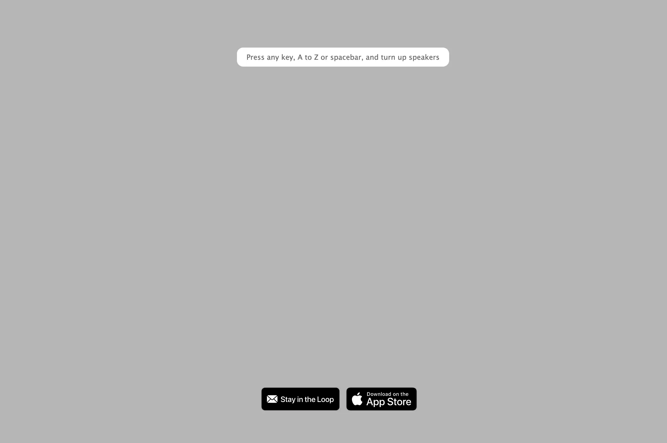 patatap homepage