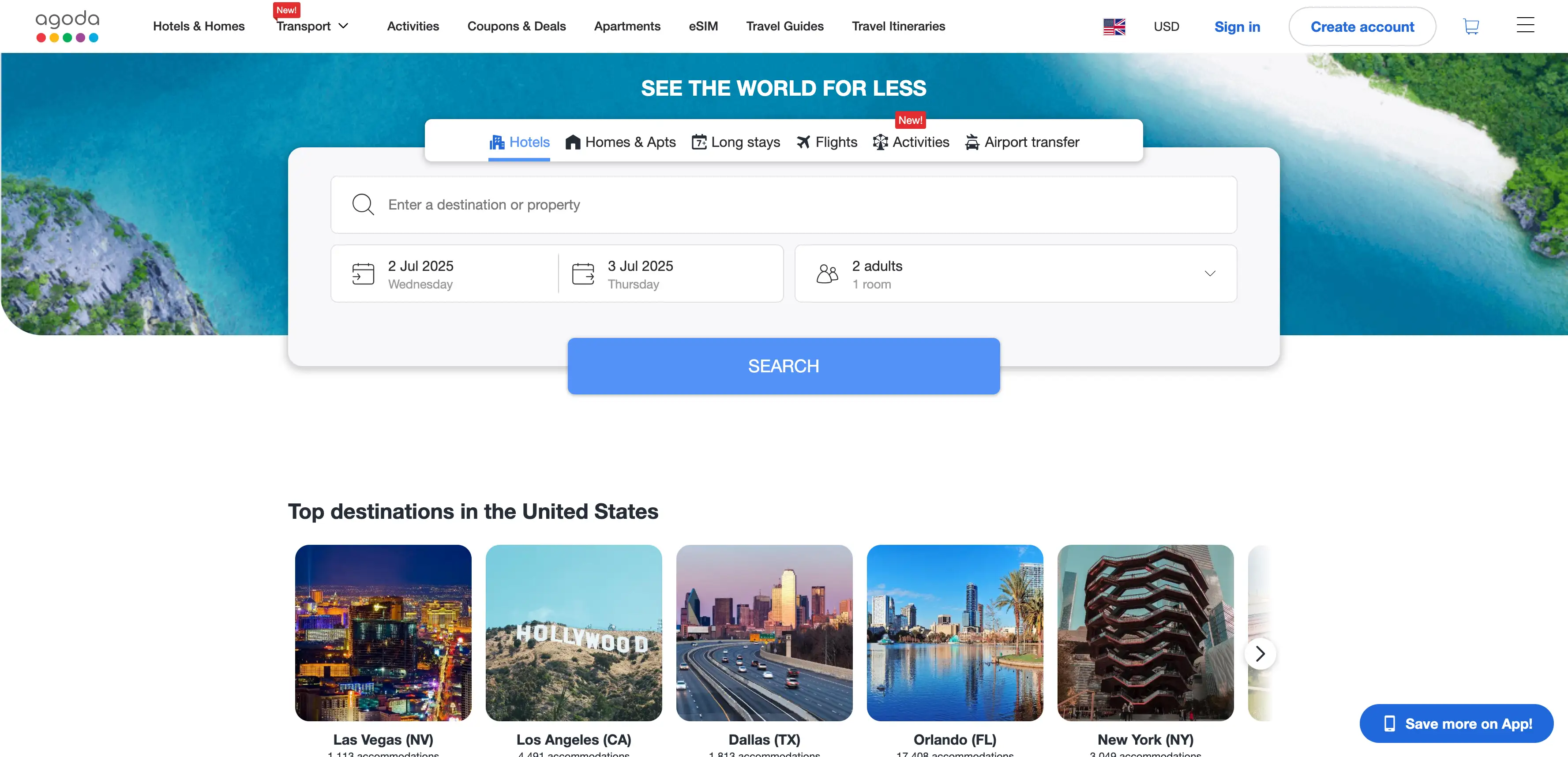 agoda best travel hotel website
