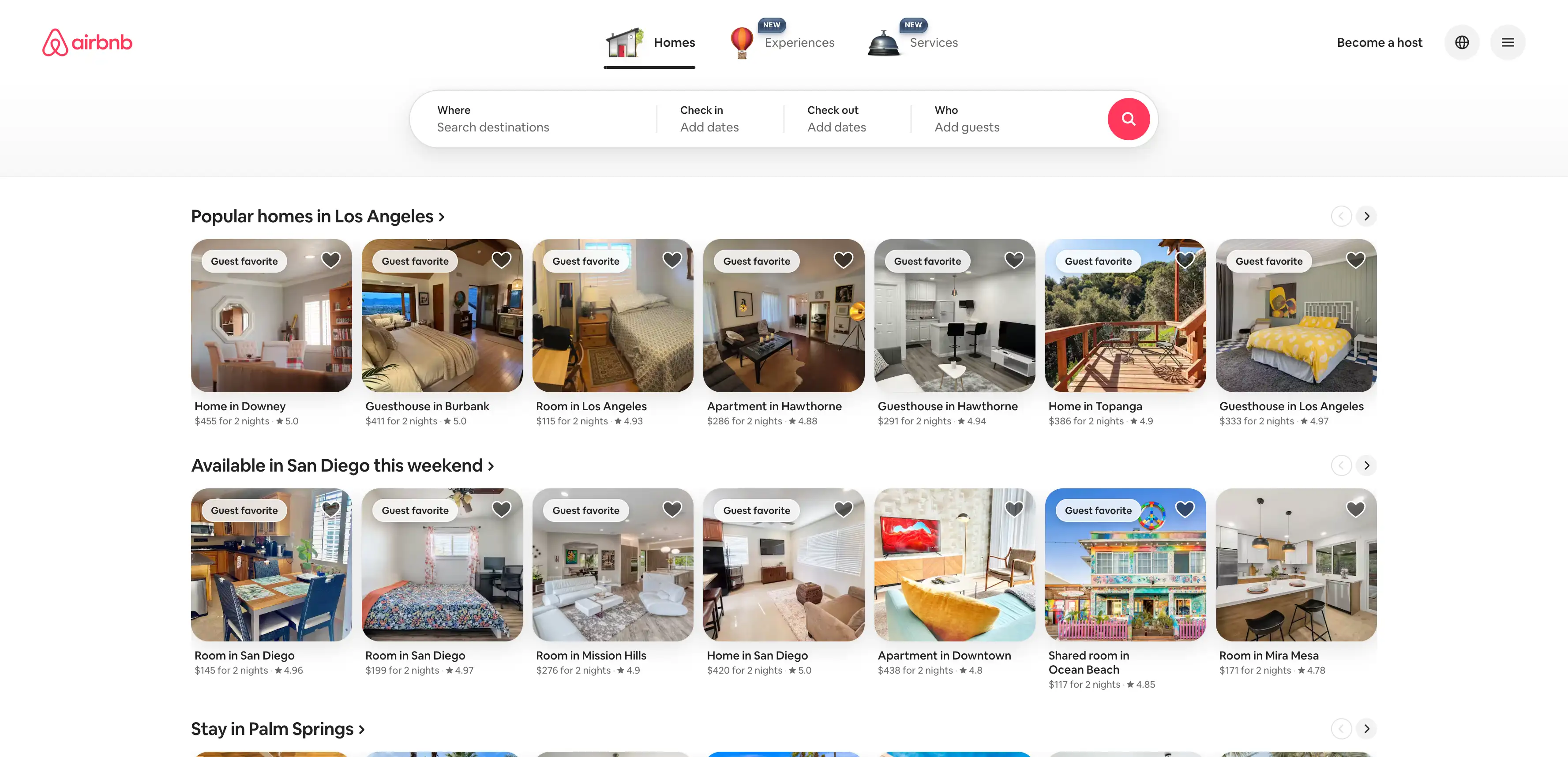 airbnb offering a unique and local travel experience