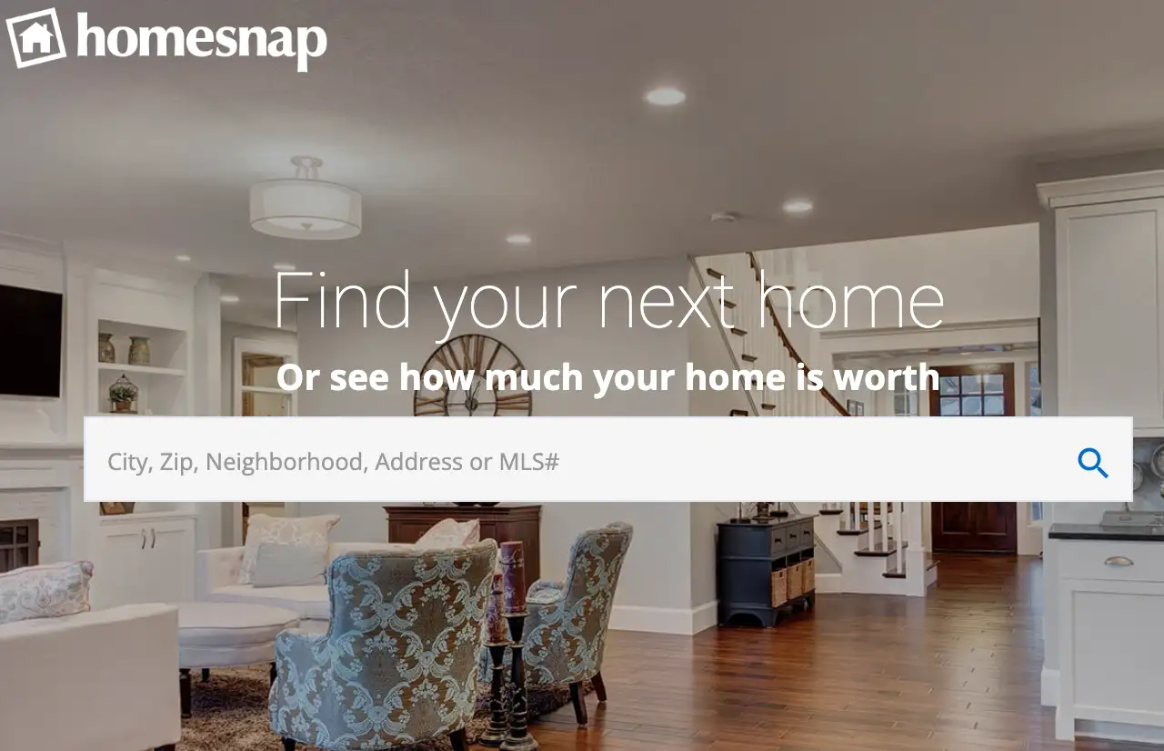 HomeSnap homepage