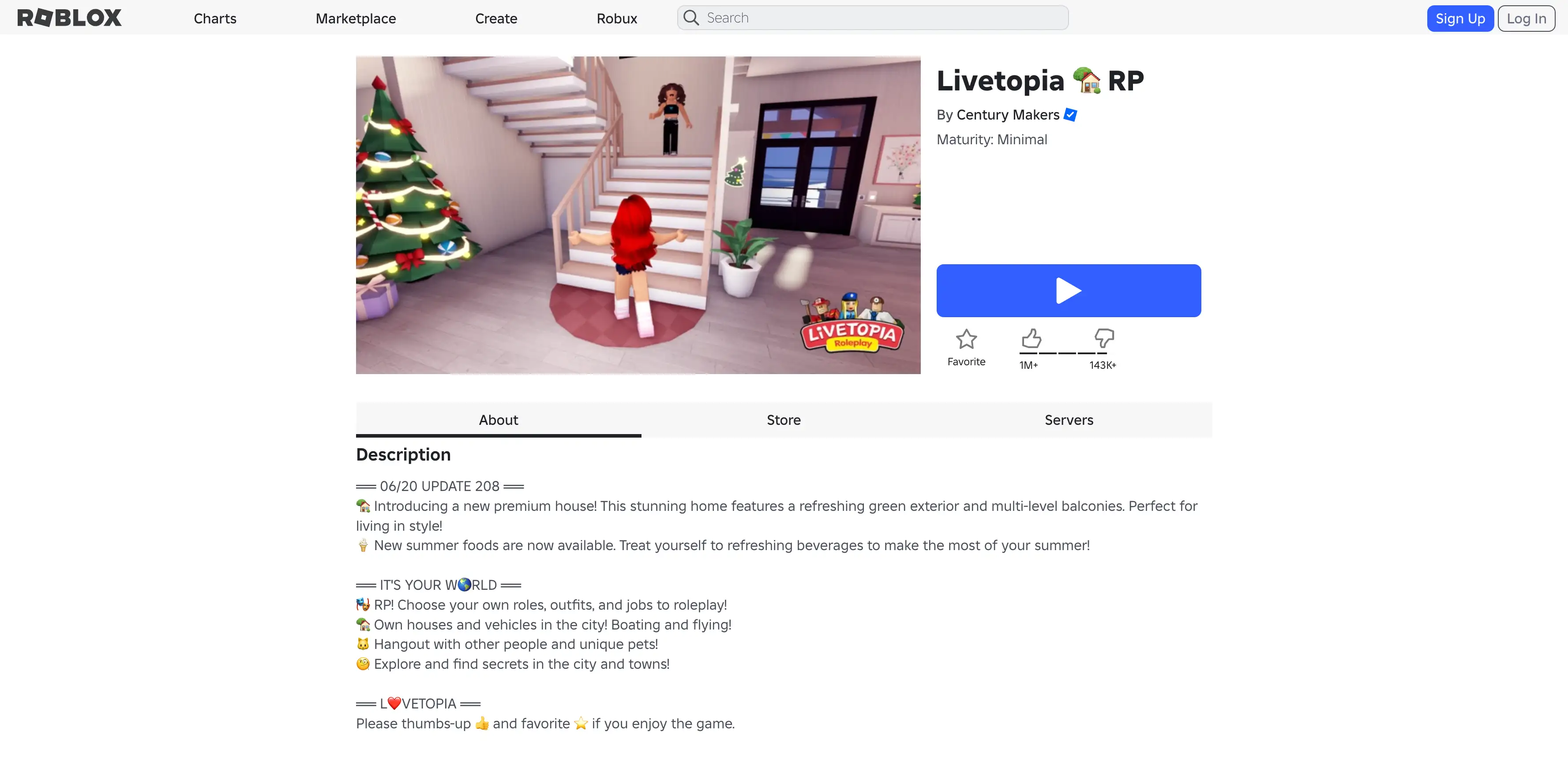livetopia role play game