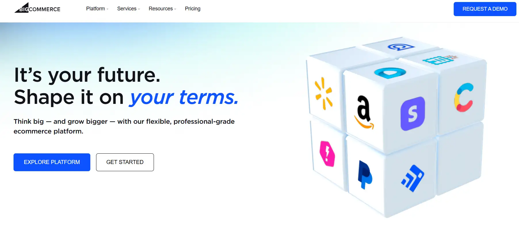 bigecommerce homepage