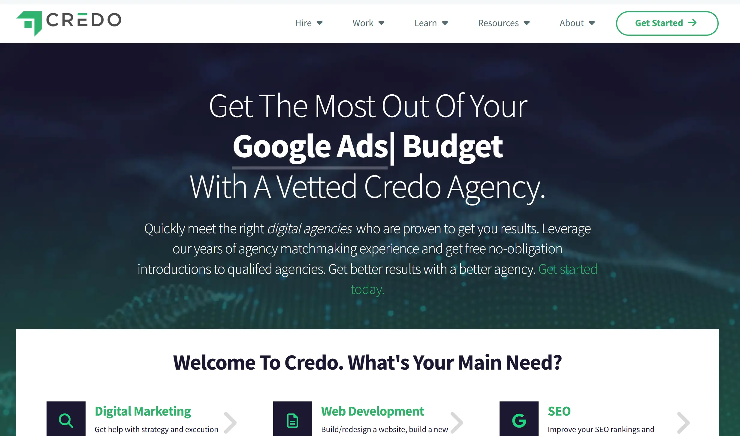 Homepage of CreDO Web Design Homepage of CreDO Web Design