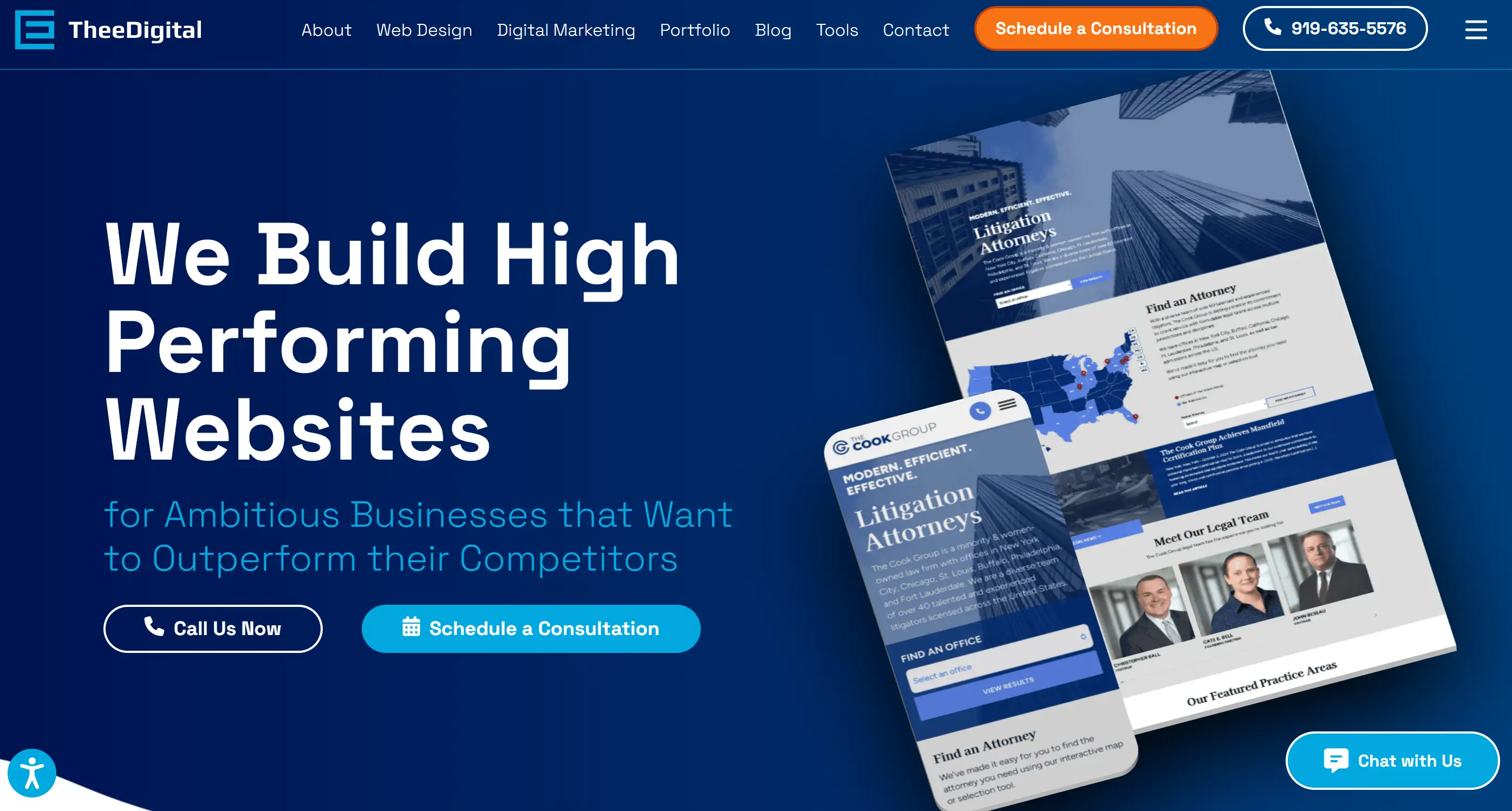 Homepage of TheeDigital Homepage of TheeDigital