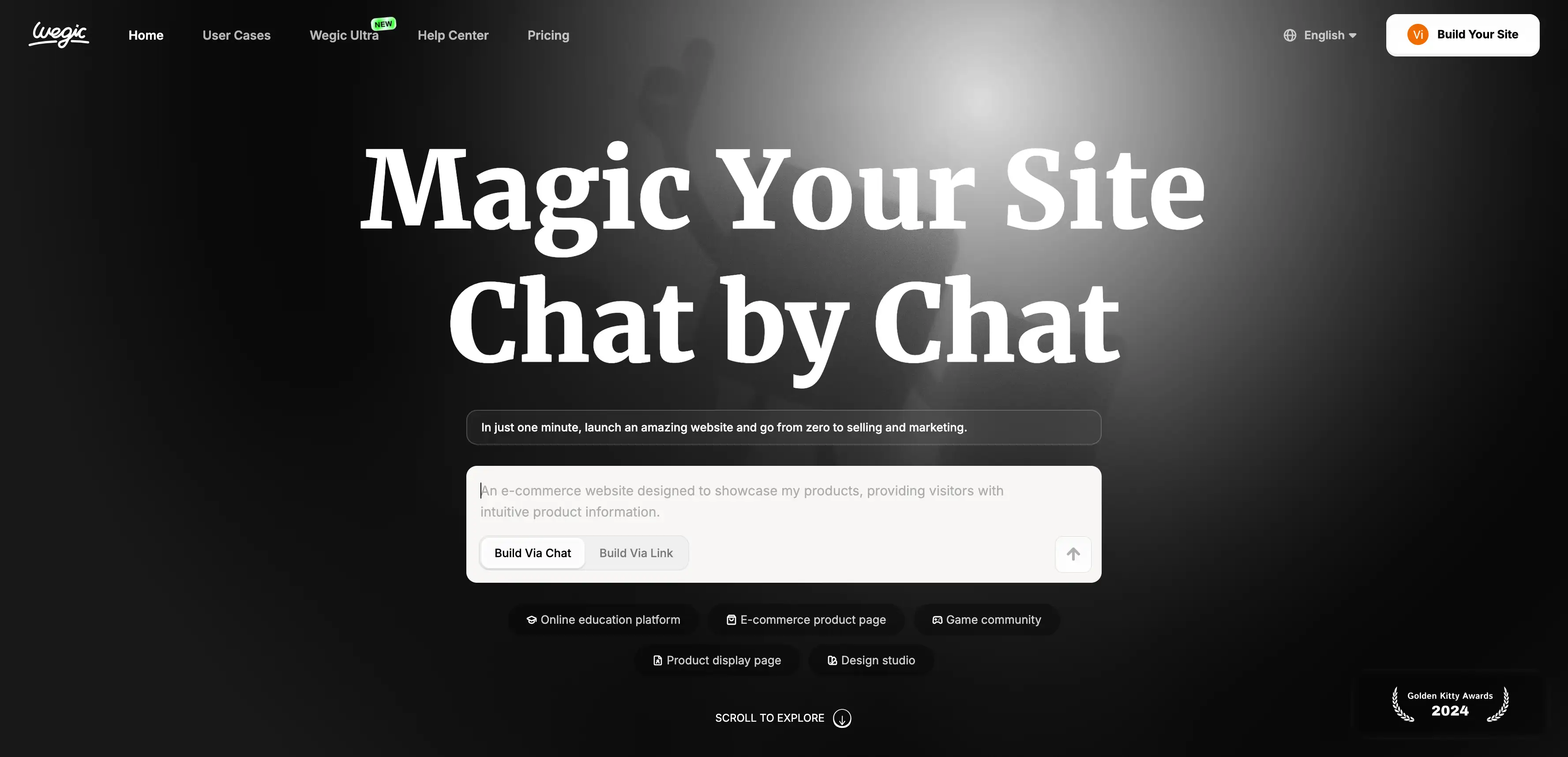 magic your sit chat by chat with wegic
