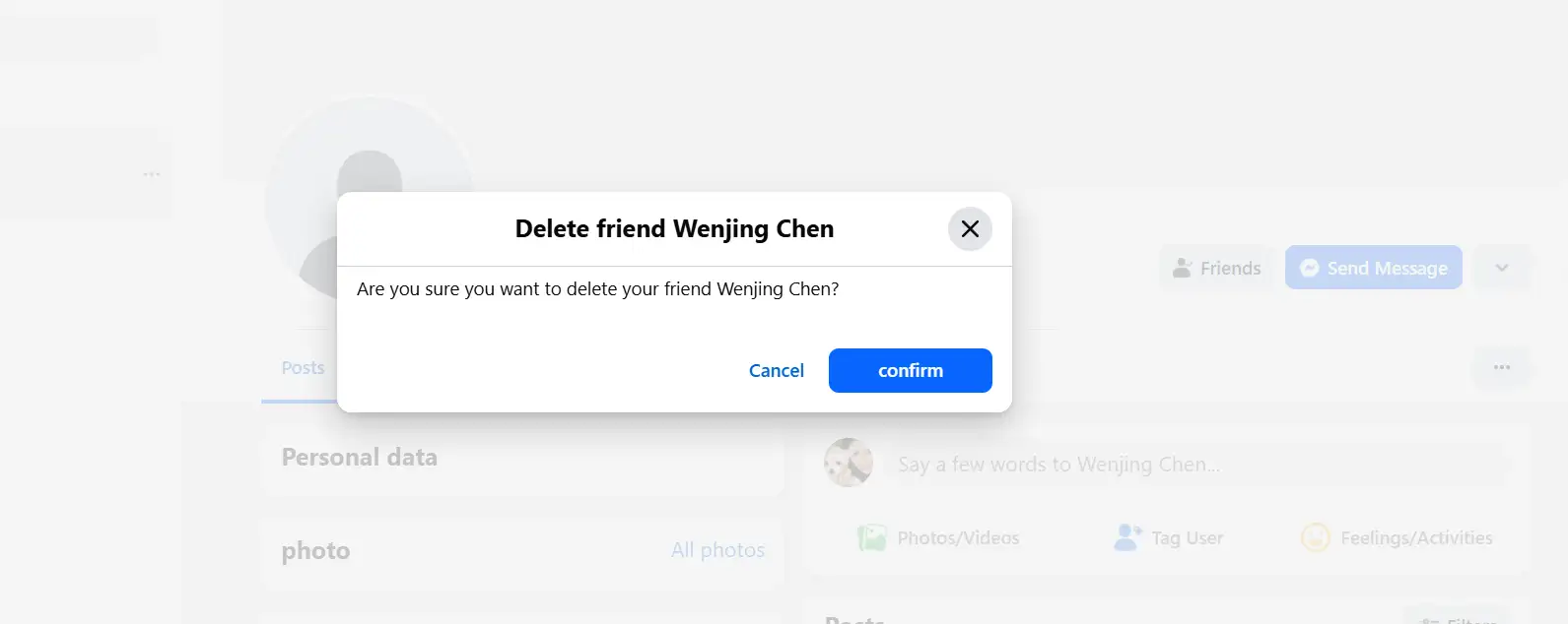 a confirm prompt box