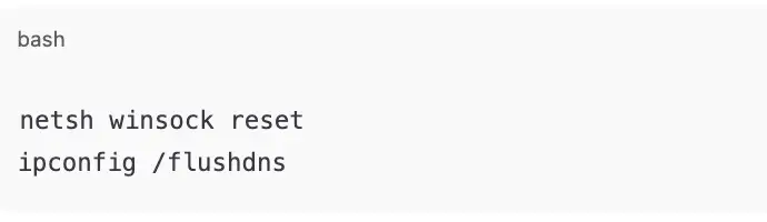 network stack restoration python script