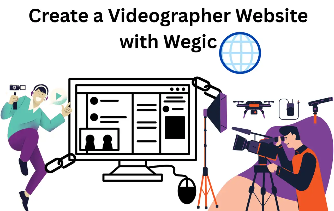 videographer website building with wegic