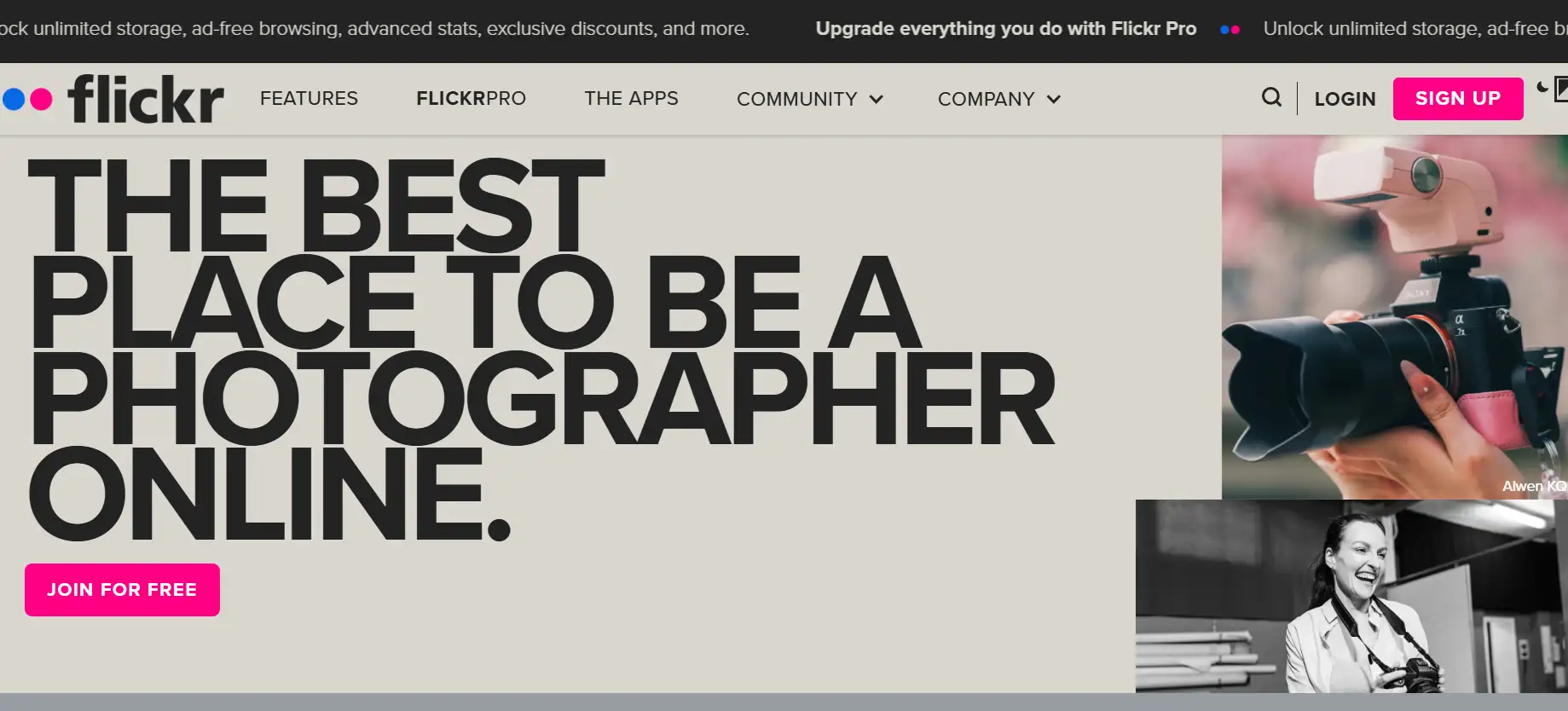 FLICKX homepage