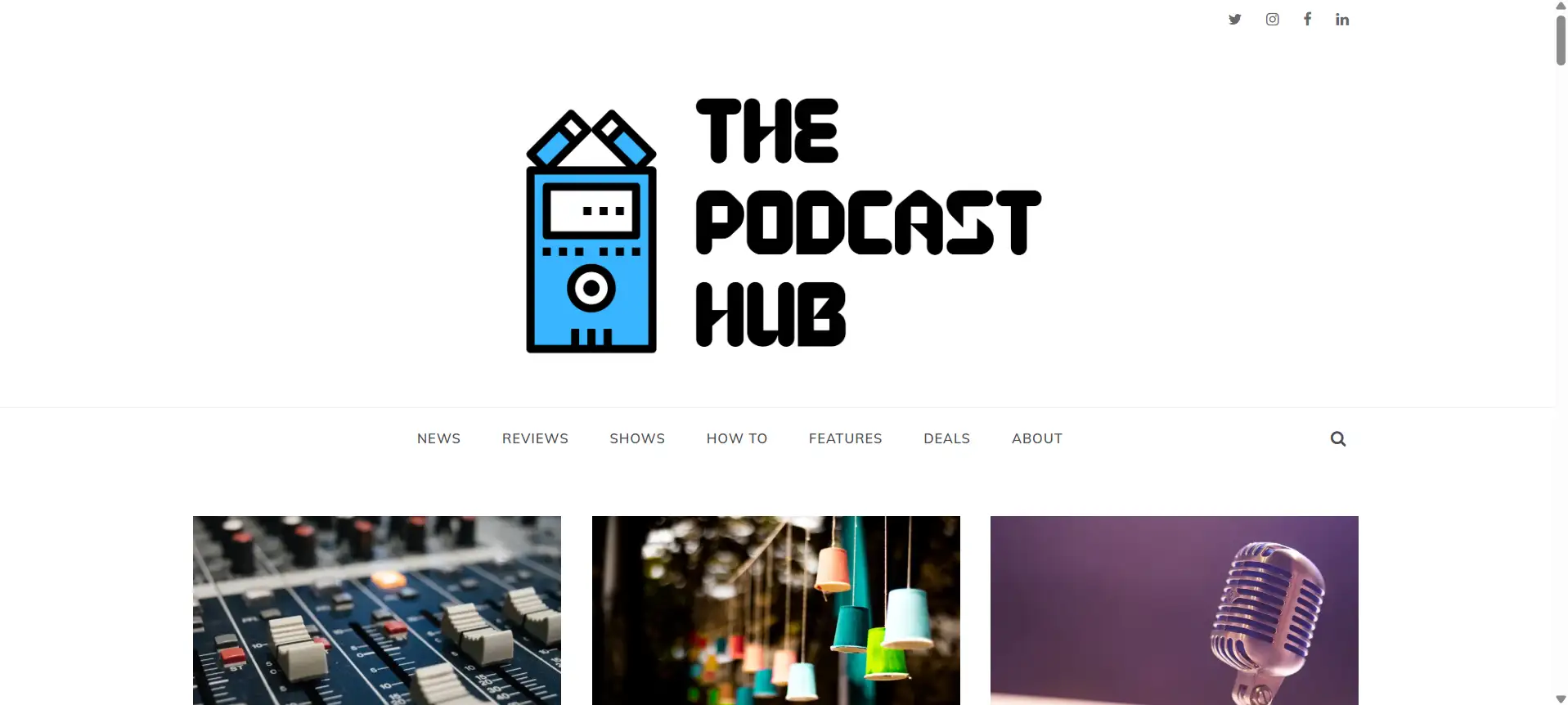 podcast hub example