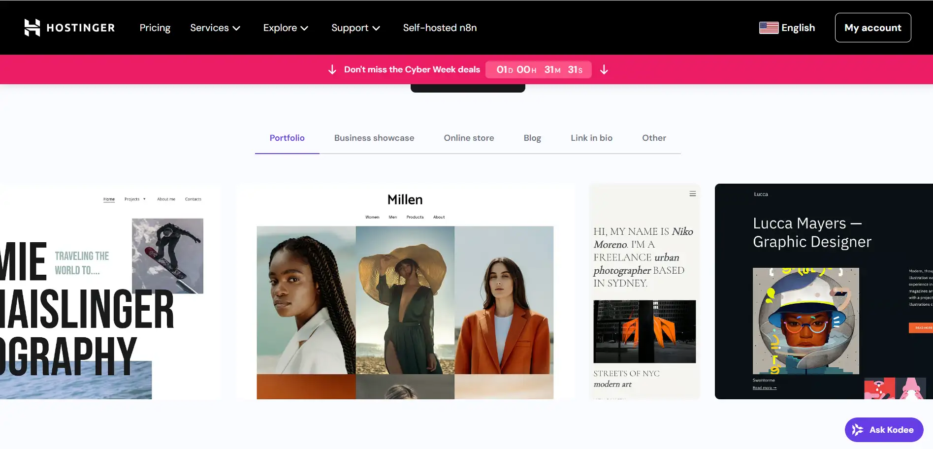 Hostinger AI Hostinger AI