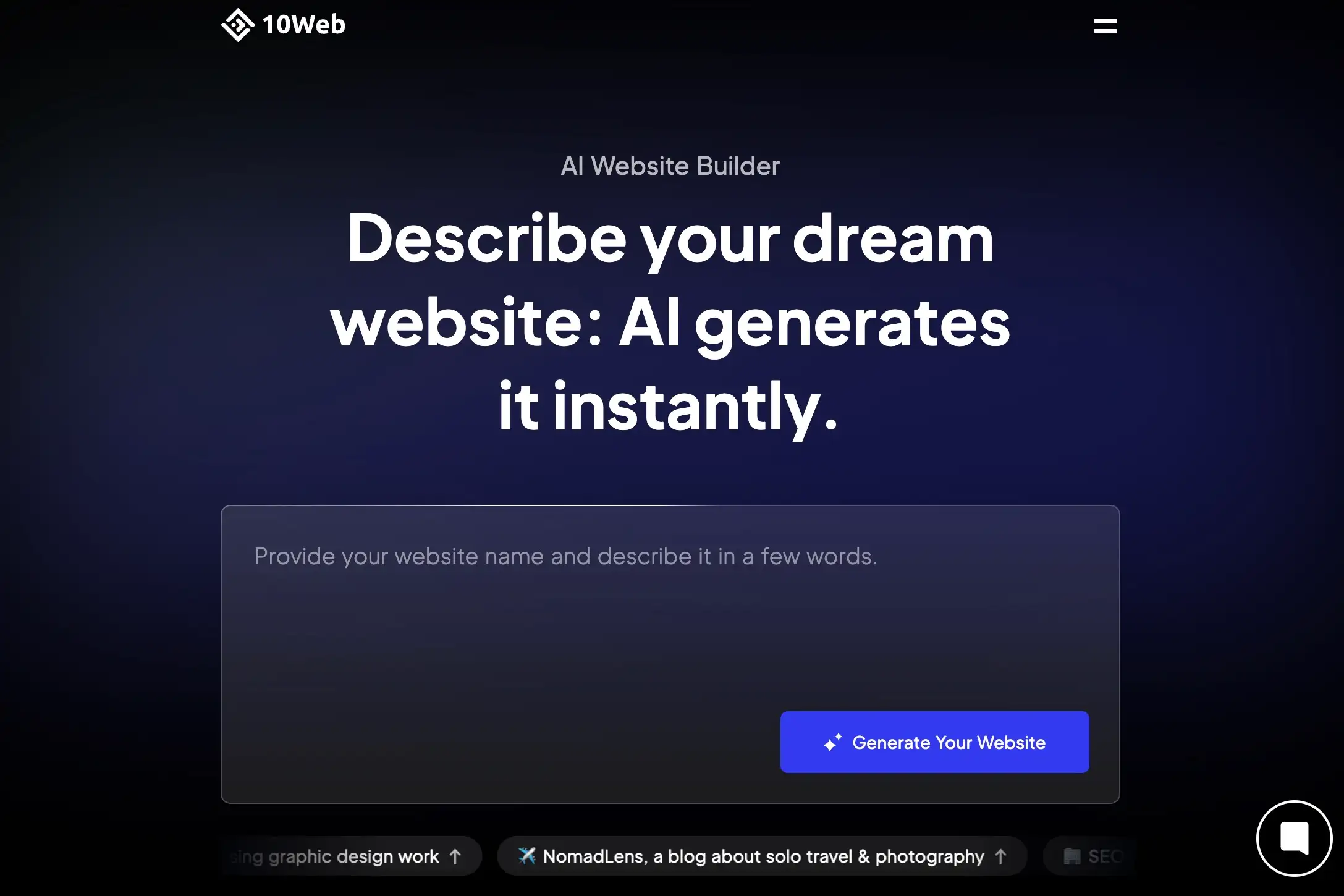 10Web AI Builder