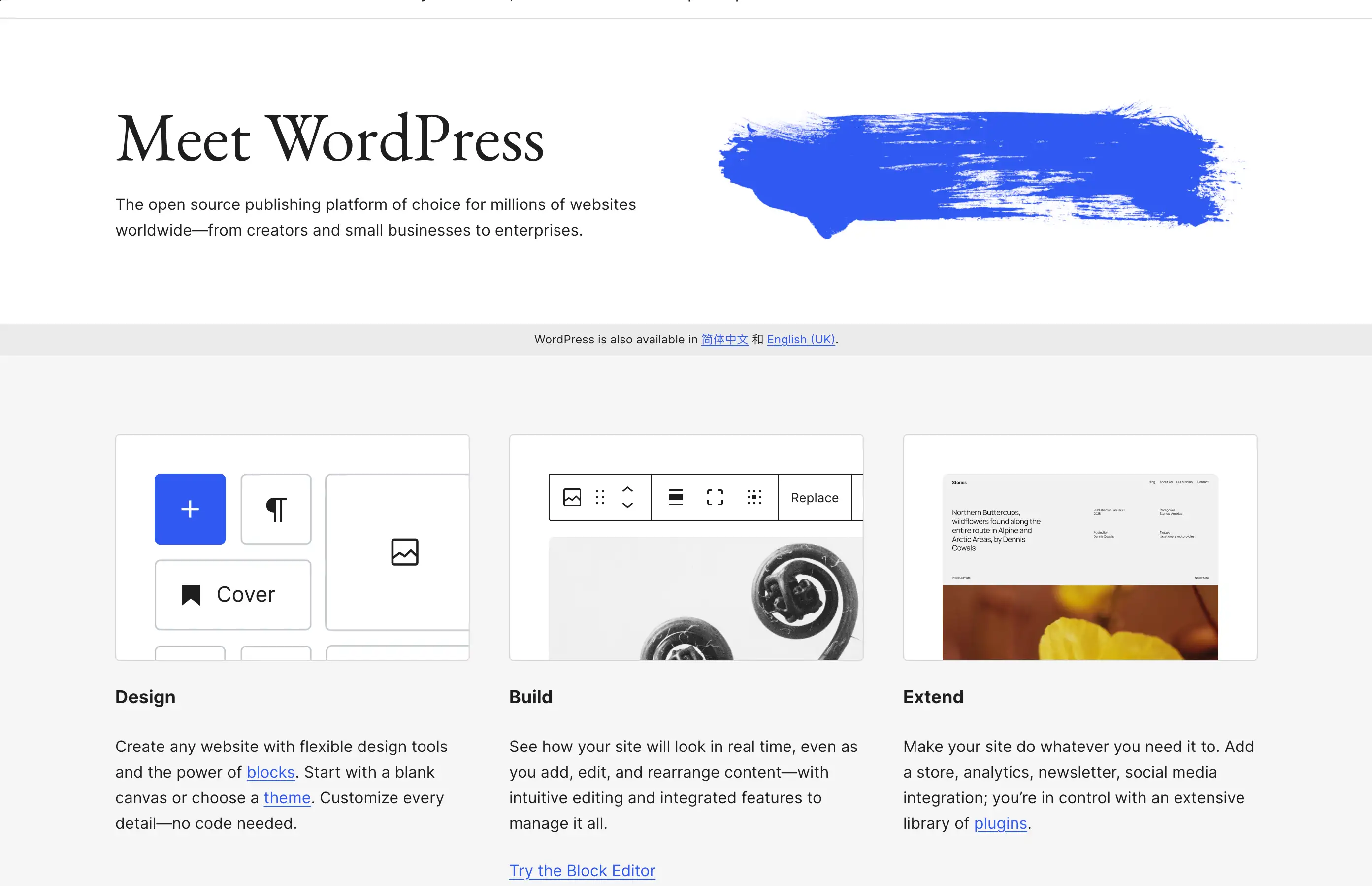 wordpress website builder