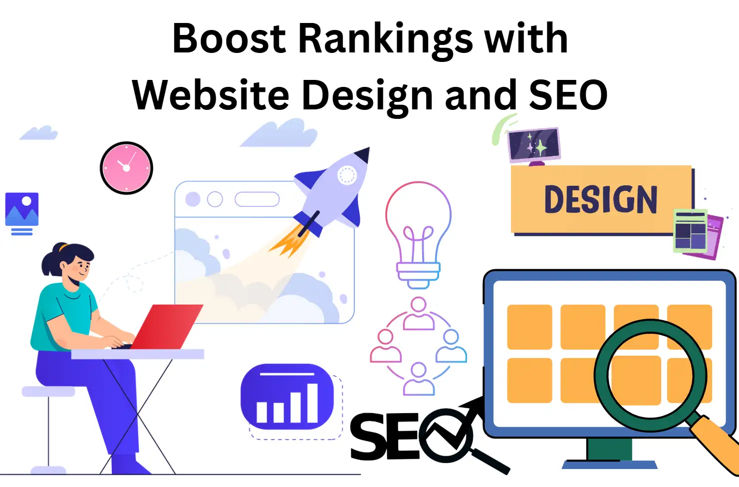 Boost rankings with website design and SEO
