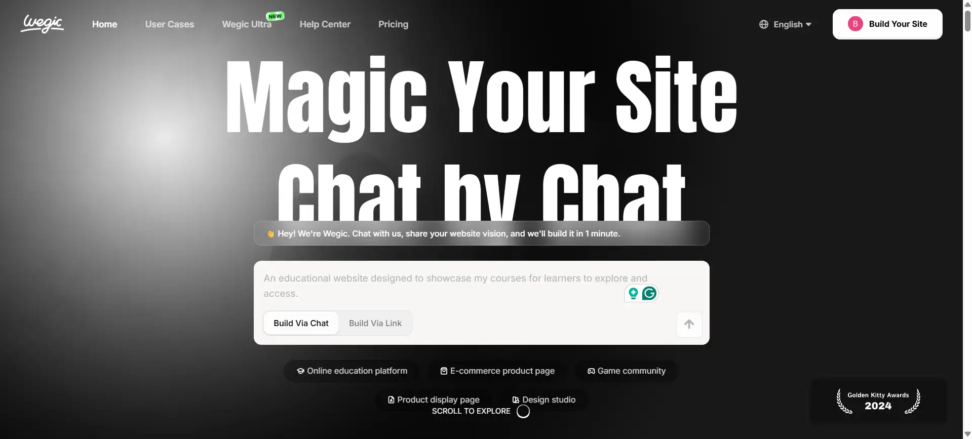 wegic website