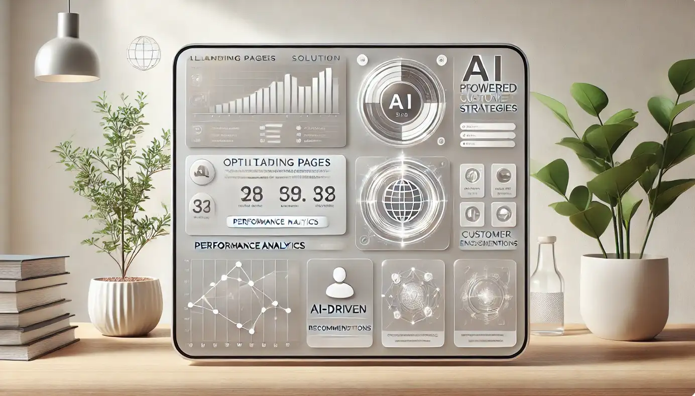 AI-powered website solutions optimizing landing pages and customer engagement strategies