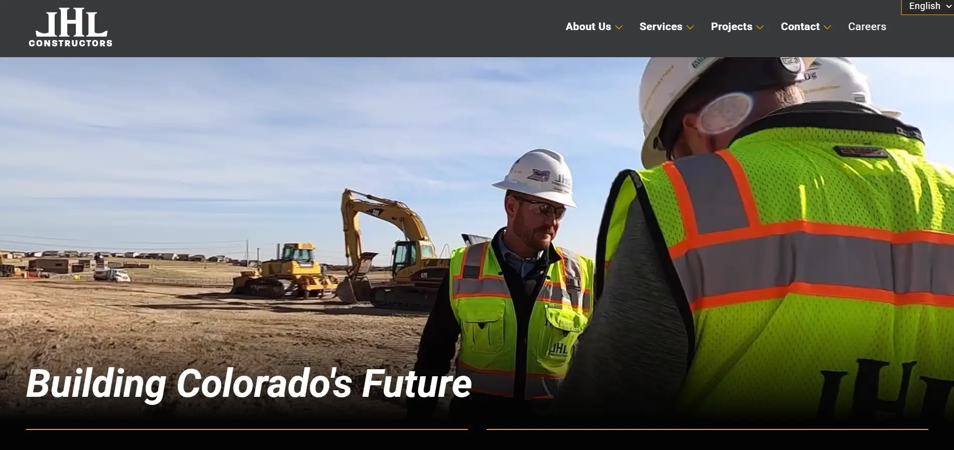 Homepage of JHL Constructors