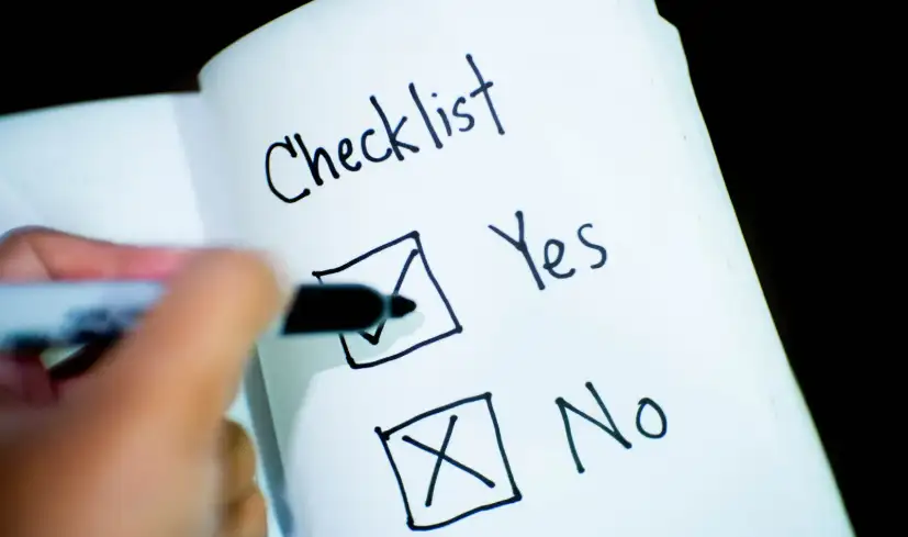 checklist for navigating every step in website project management